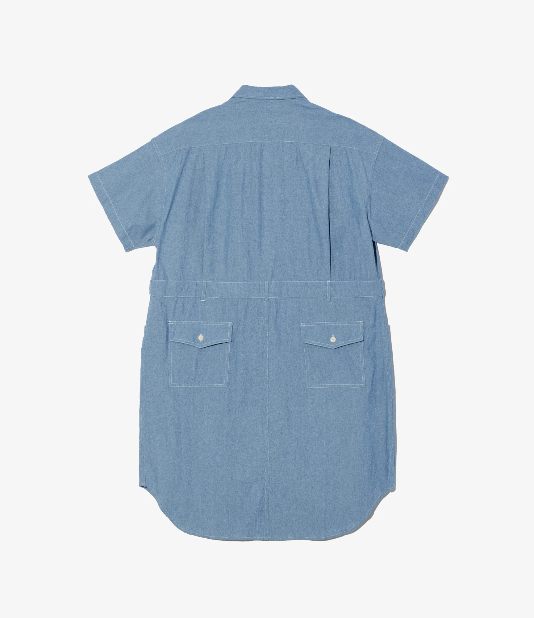 Prepared Dress - Lt. Blue 4.5oz Cotton Chambray - Image 3