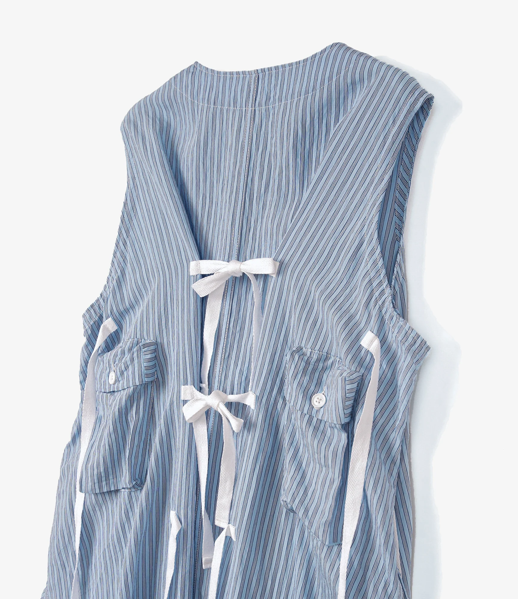 Women's C-1 Dress - Blue Narrow Stripe - Image 4
