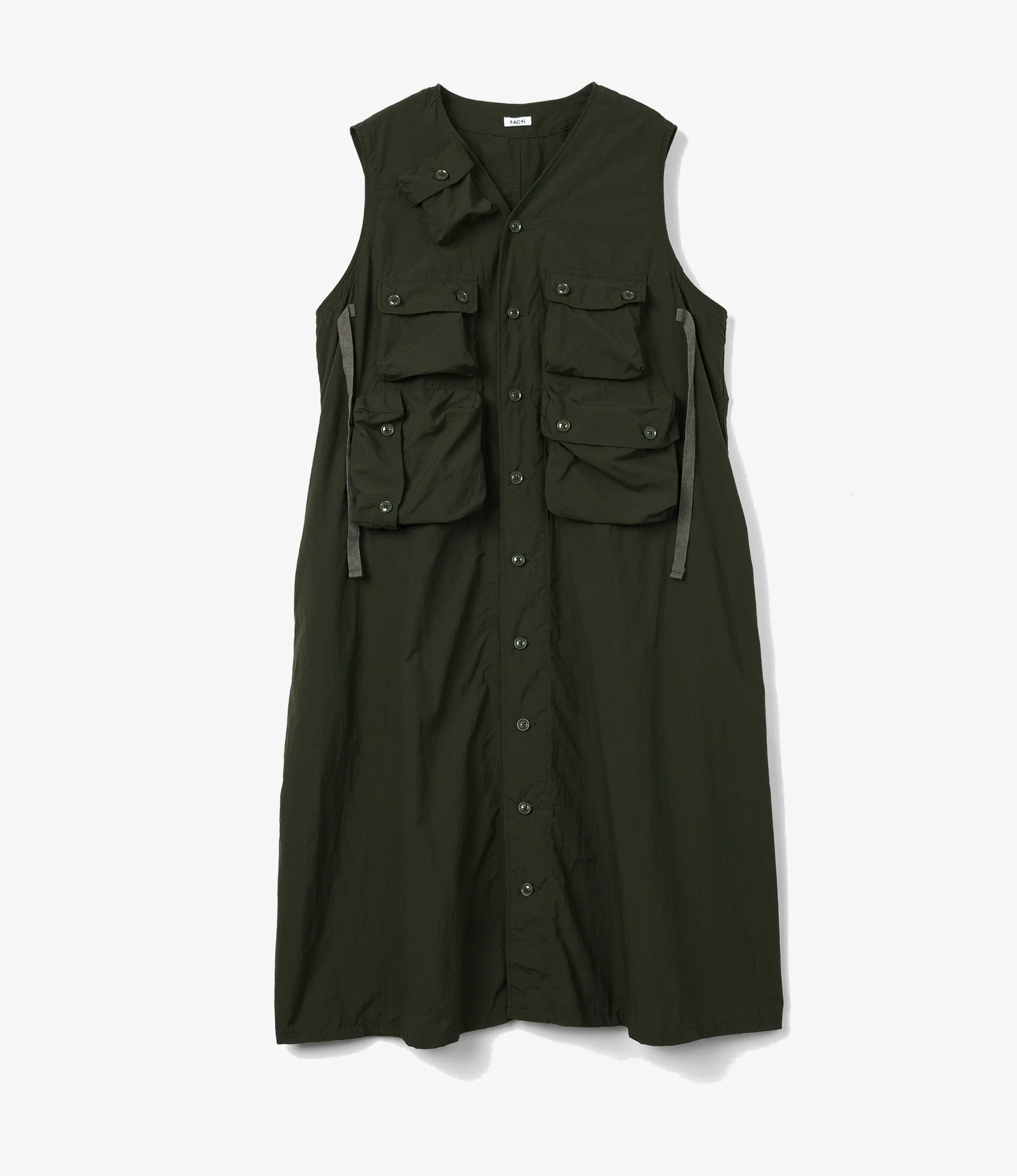 Women's C-1 Dress - Dk. Olive Recycled Poly