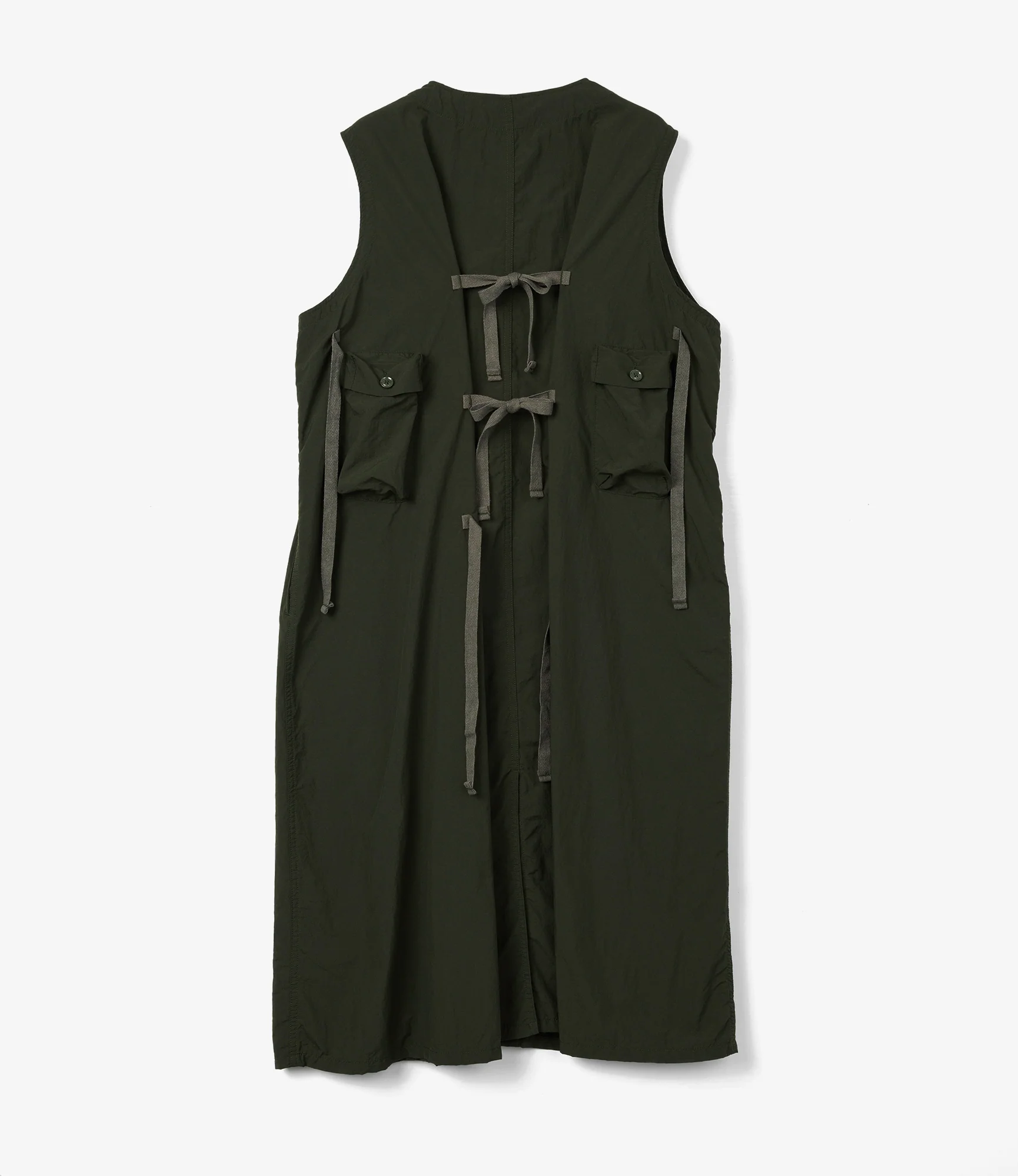 Women's C-1 Dress - Dk. Olive Recycled Poly - Image 2