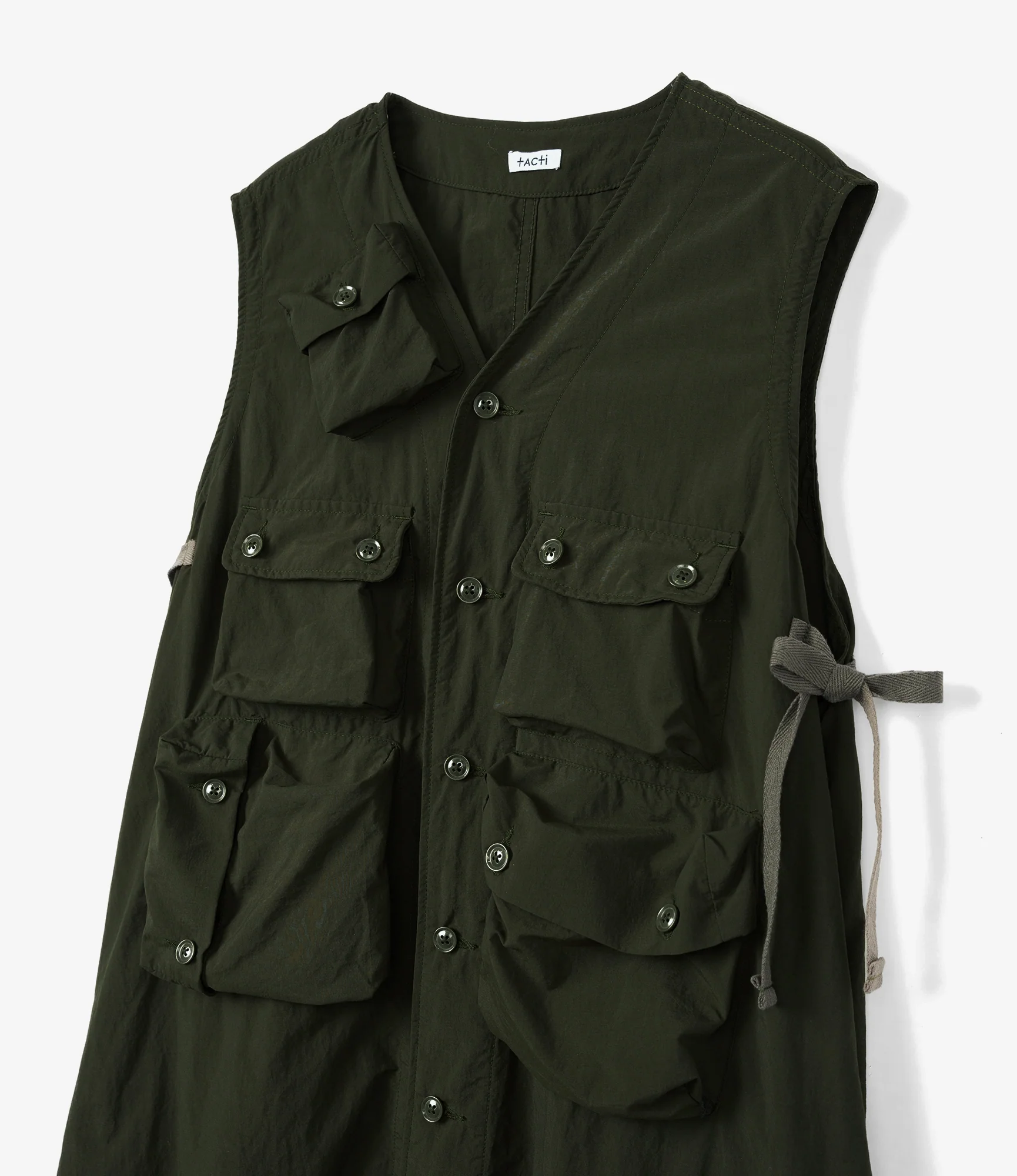 Women's C-1 Dress - Dk. Olive Recycled Poly - Image 3