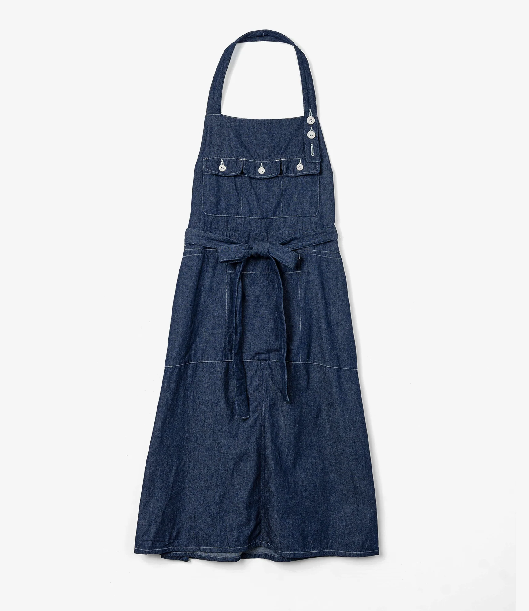Women's Craft Dress - Indigo 6.5oz Denim - Image 2