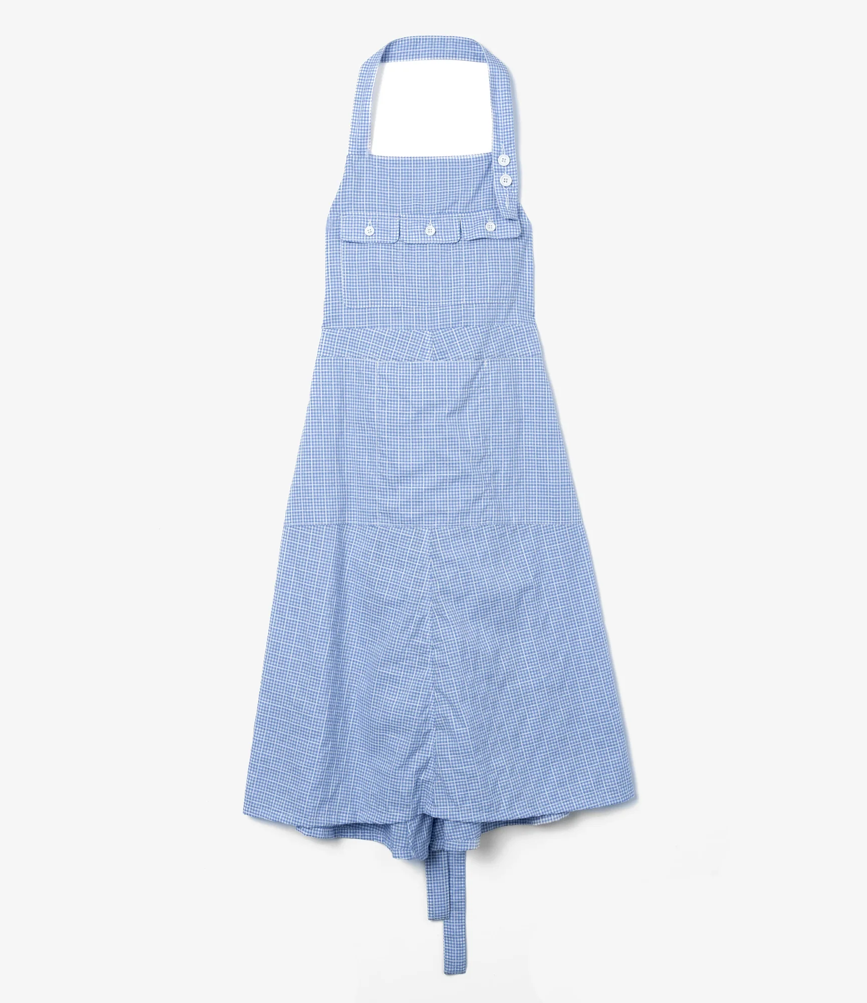 Women's Craft Dress - Lt. Blue Windowpane Gingham