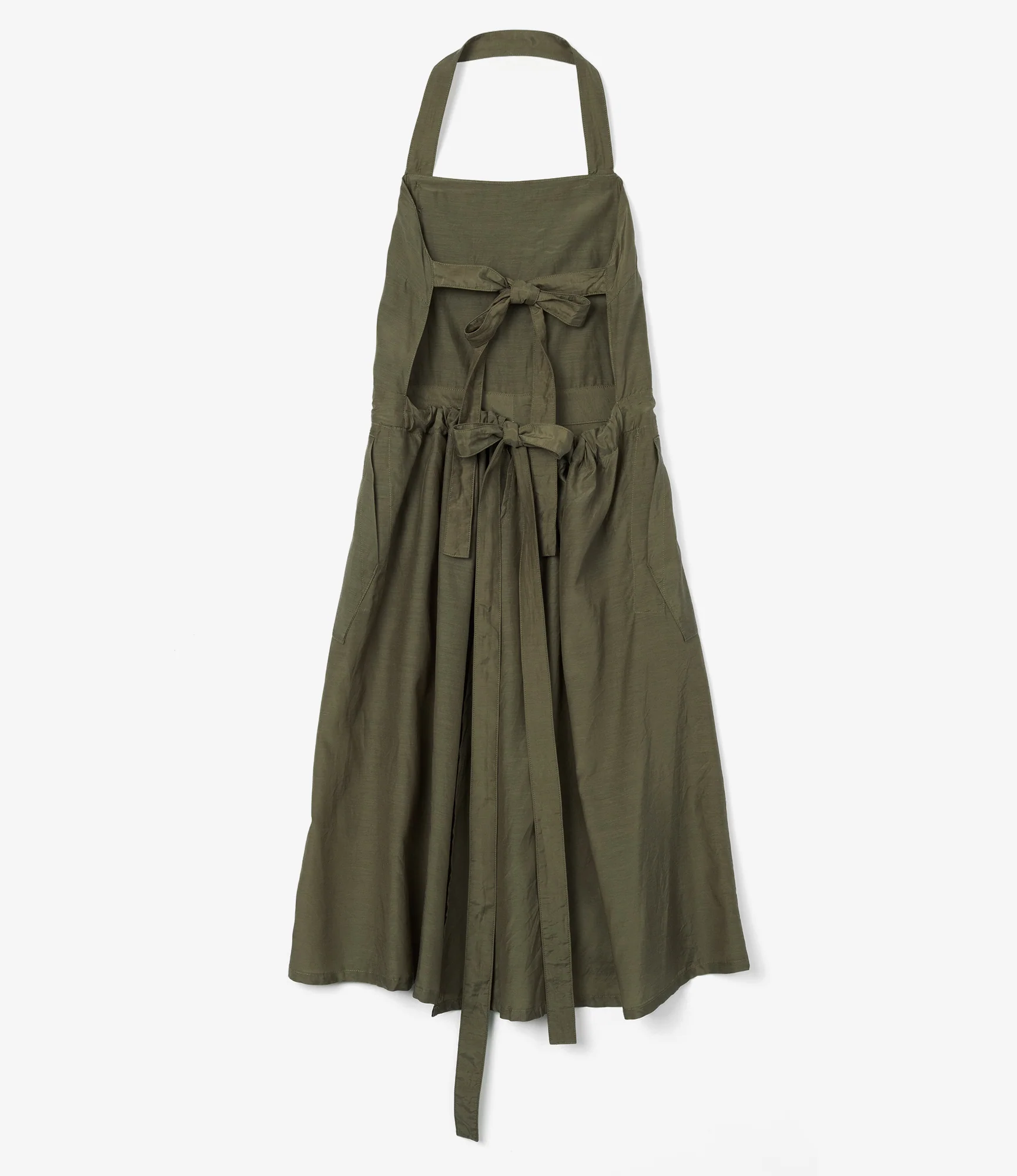 Women's Craft Dress - Olive Sheer Cupro - Image 3