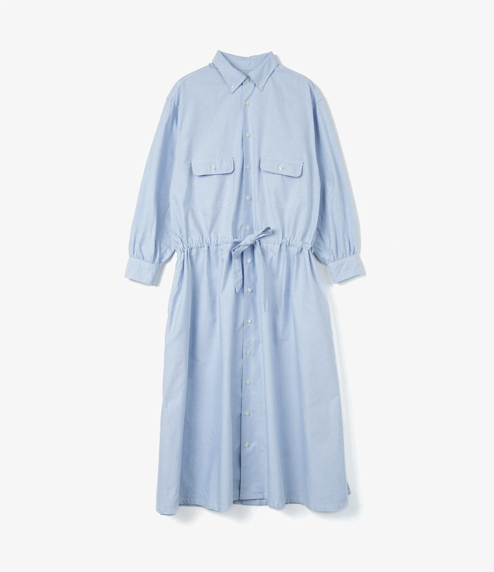 Women's The Button Down Dress - Blue Ivy Oxford - Image 2