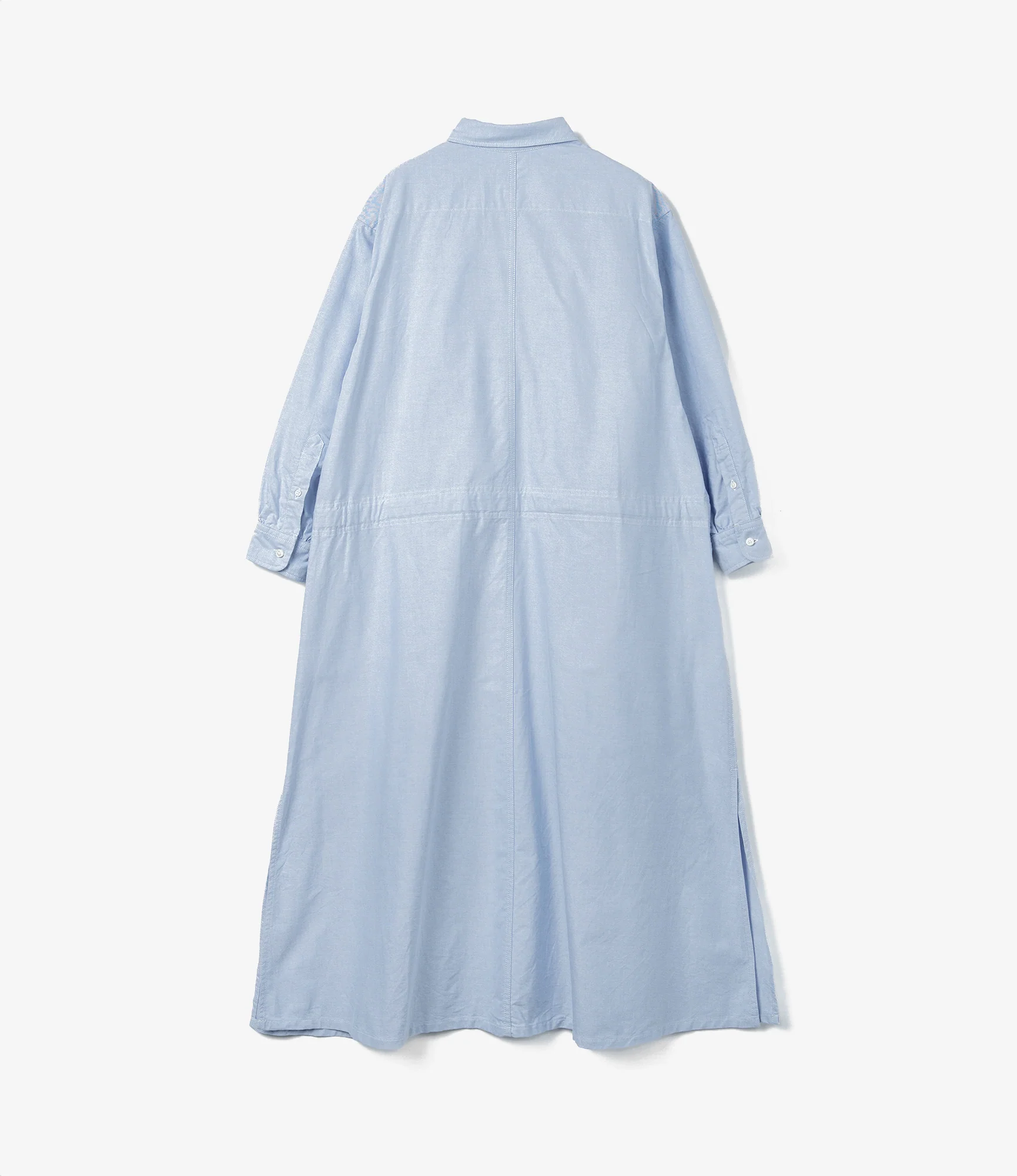 Women's The Button Down Dress - Blue Ivy Oxford - Image 3
