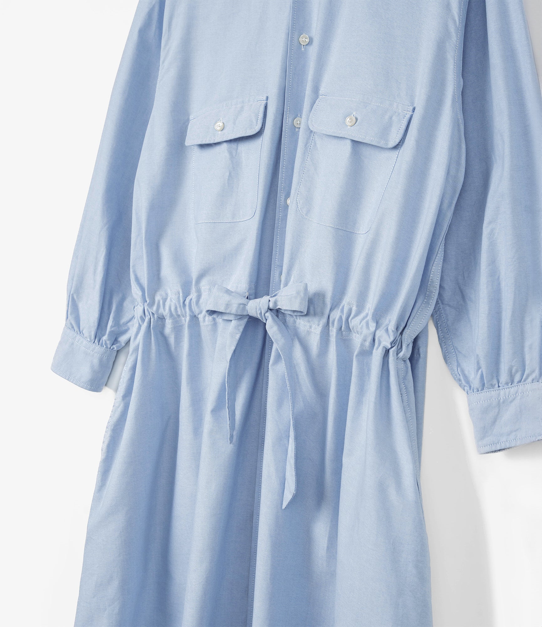 Women's The Button Down Dress - Blue Ivy Oxford - Image 4