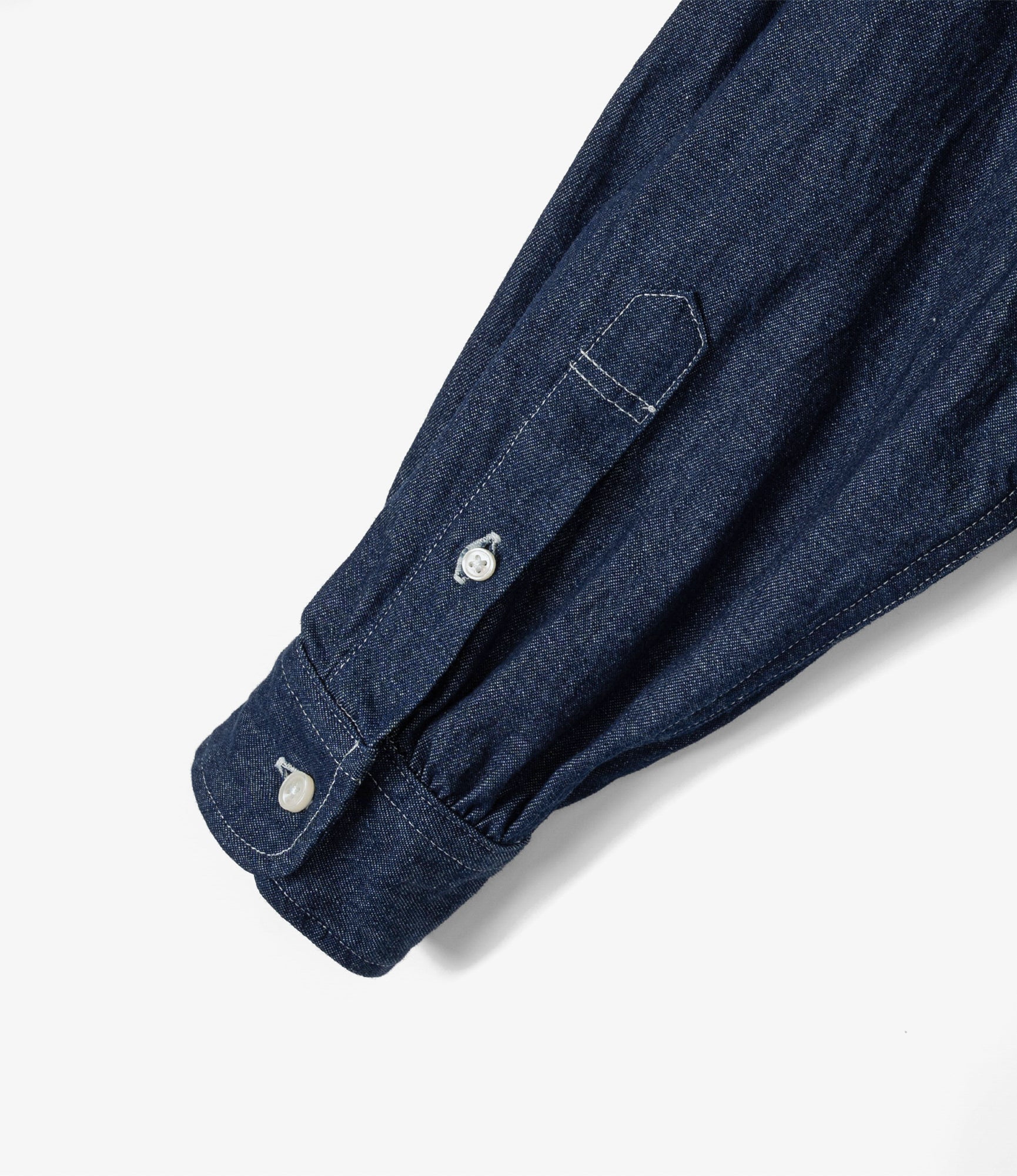 Women's The Button Down Dress - Indigo 6.5oz Denim - Image 5