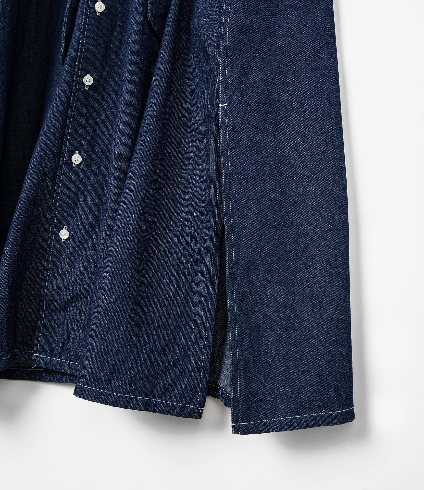 Women's The Button Down Dress - Indigo 6.5oz Denim - Image 6