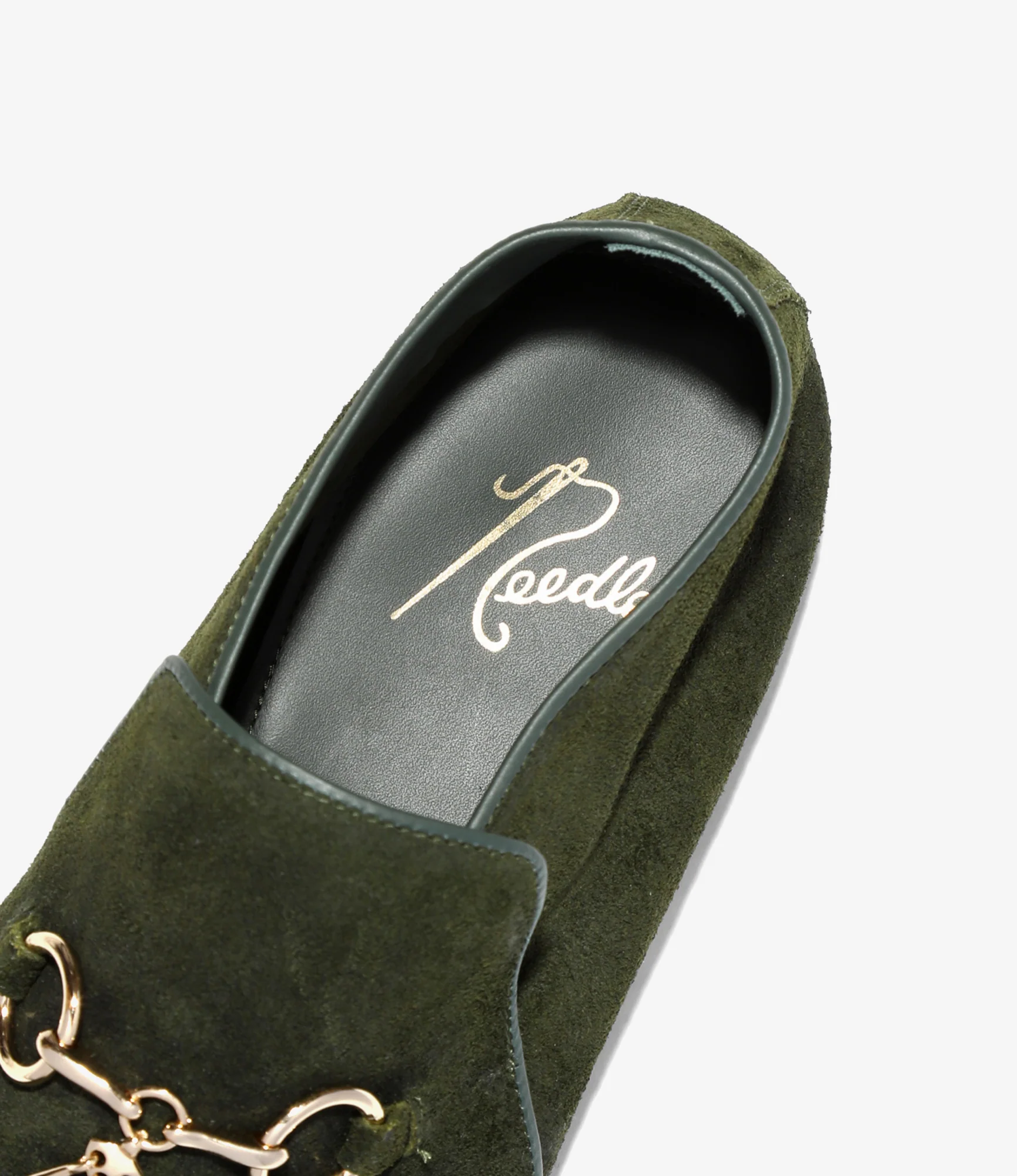 Tassel Bit Slip-On Chukka - Olive - Image 5