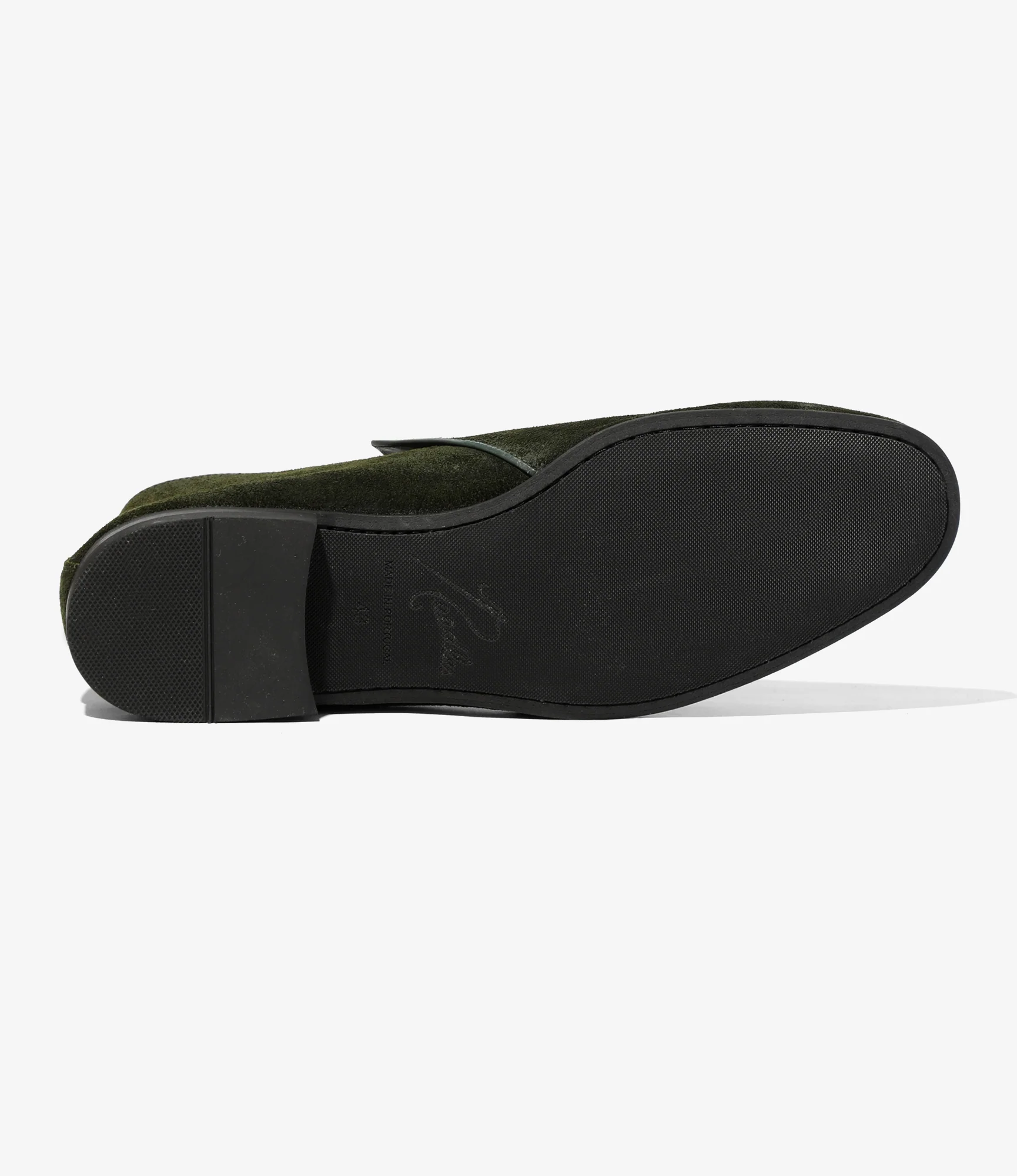 Tassel Bit Slip-On Chukka - Olive - Image 8