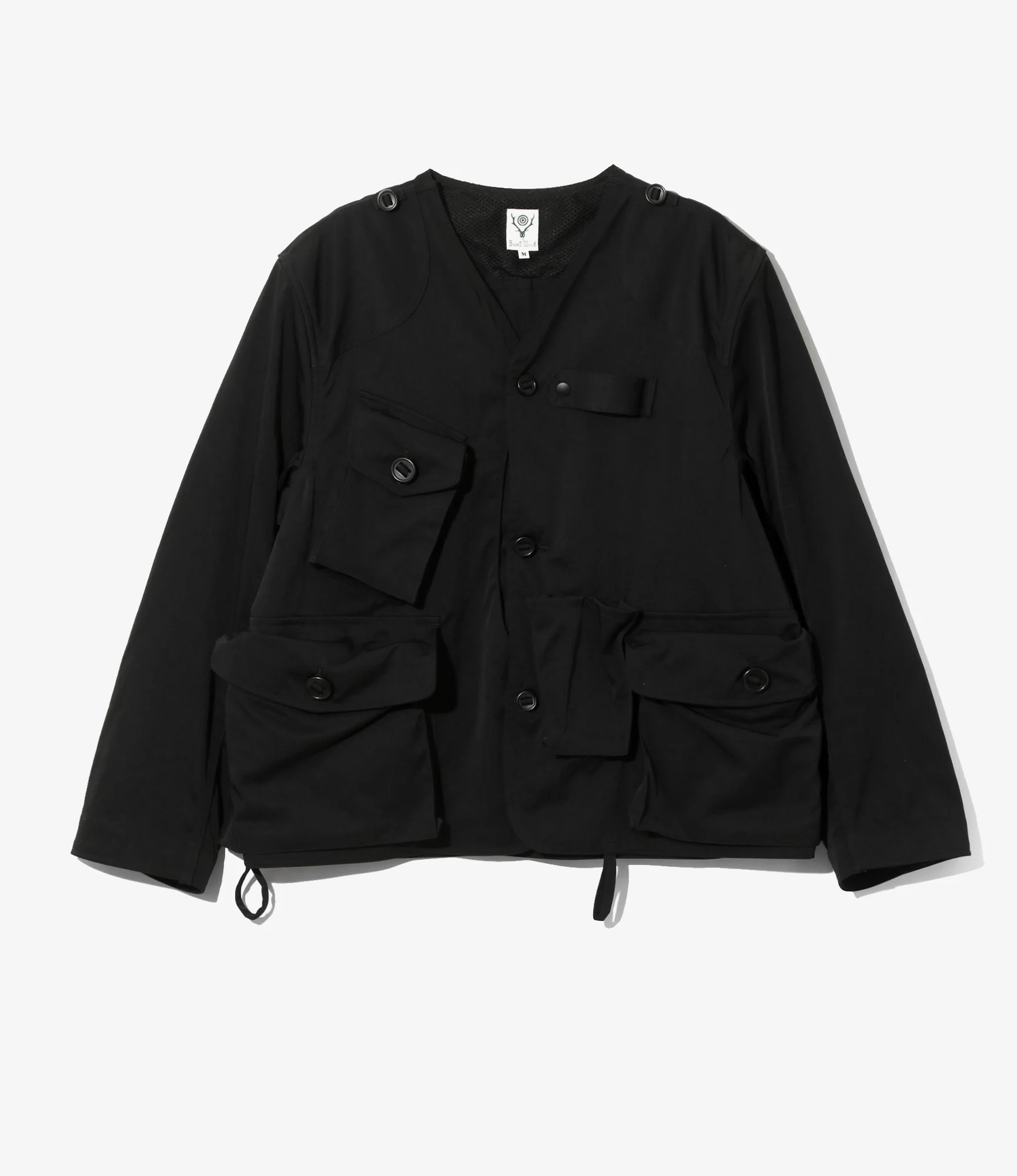 Tenkara Jacket - Black - Nylon Twill