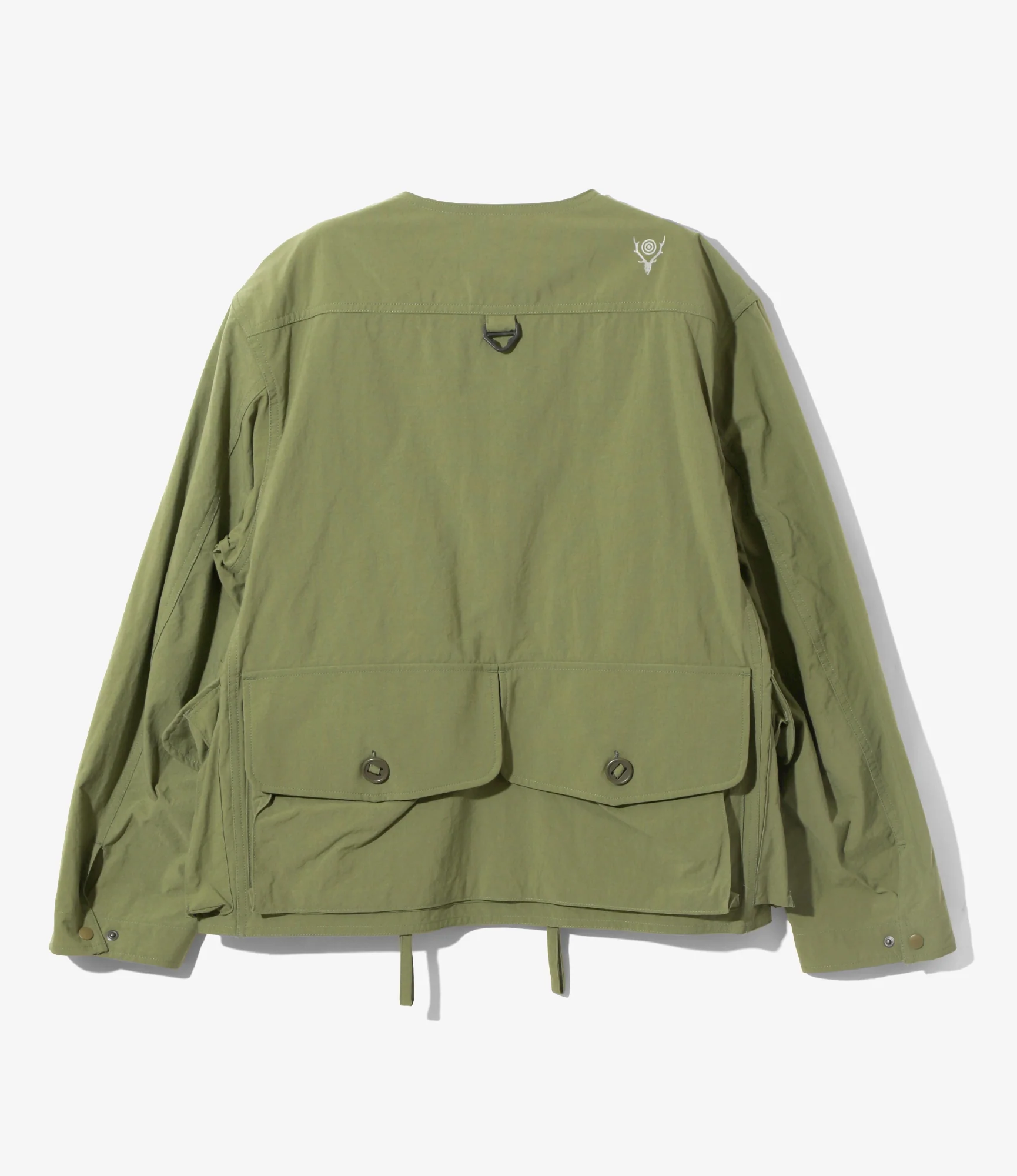 Tenkara Jacket - Lt. Olive - Nylon Oxford - Image 6