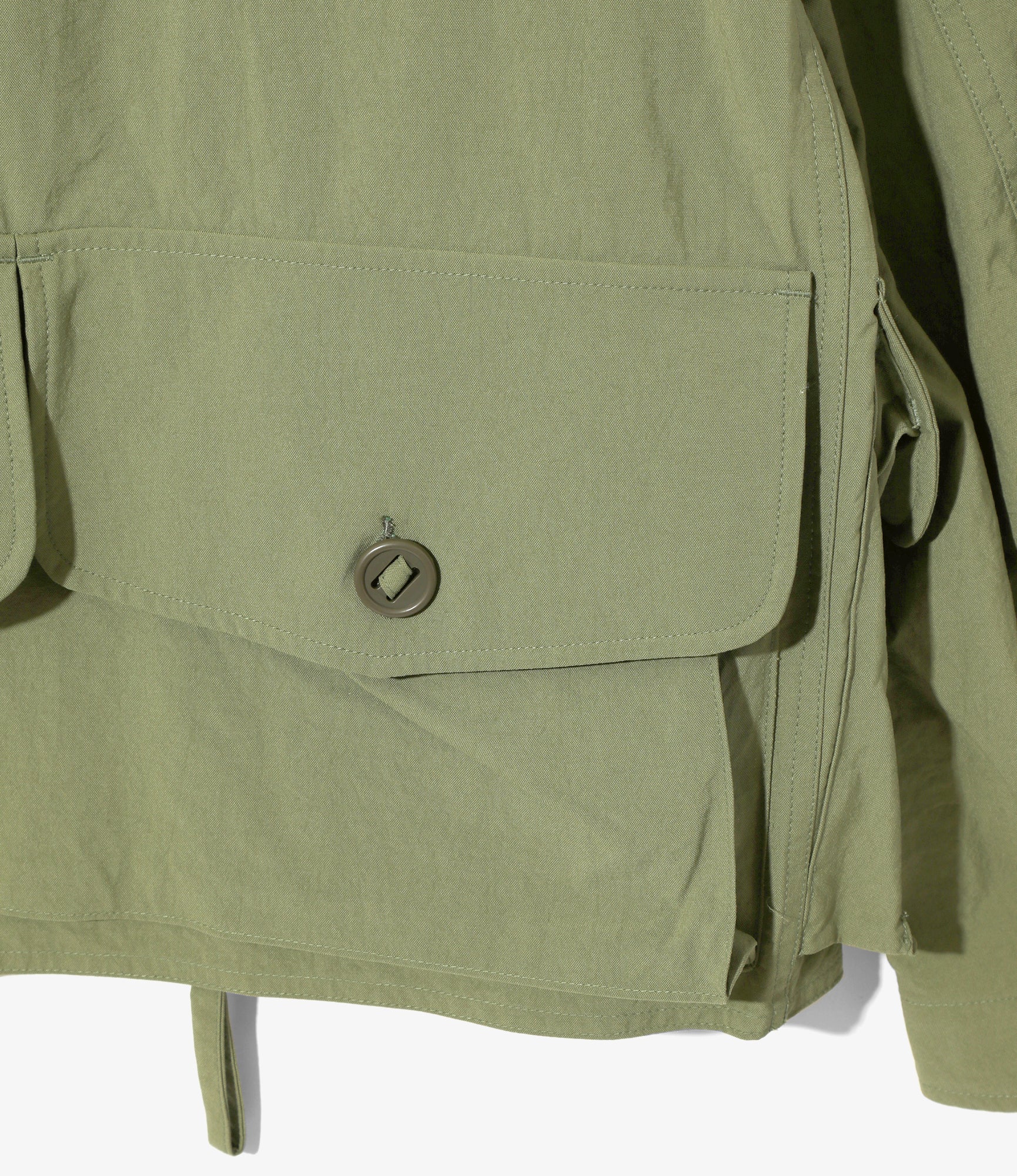 Tenkara Jacket - Lt. Olive - Nylon Oxford - Image 8
