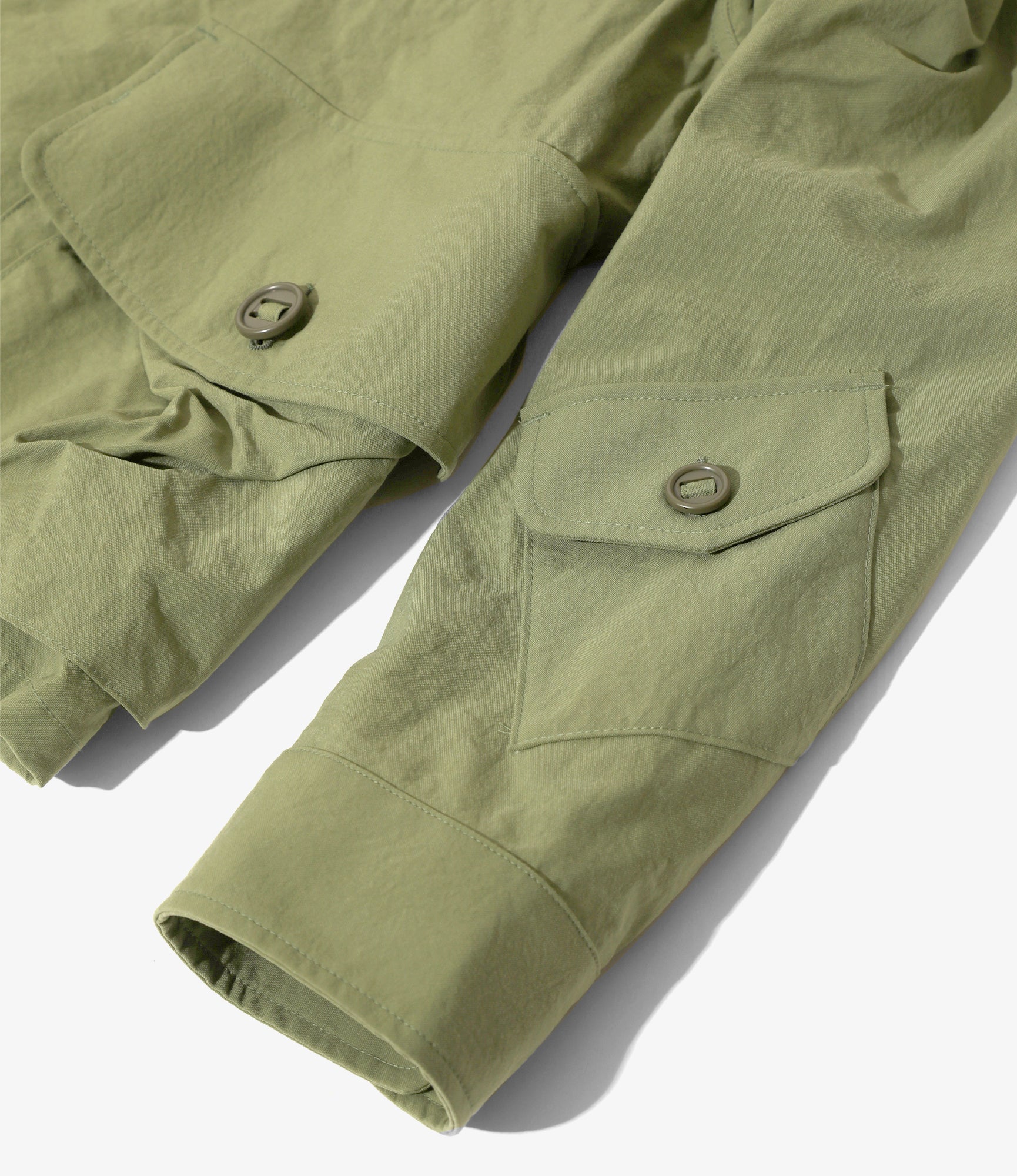 Tenkara Shirt - Lt. Olive - Nylon Oxford - Image 4