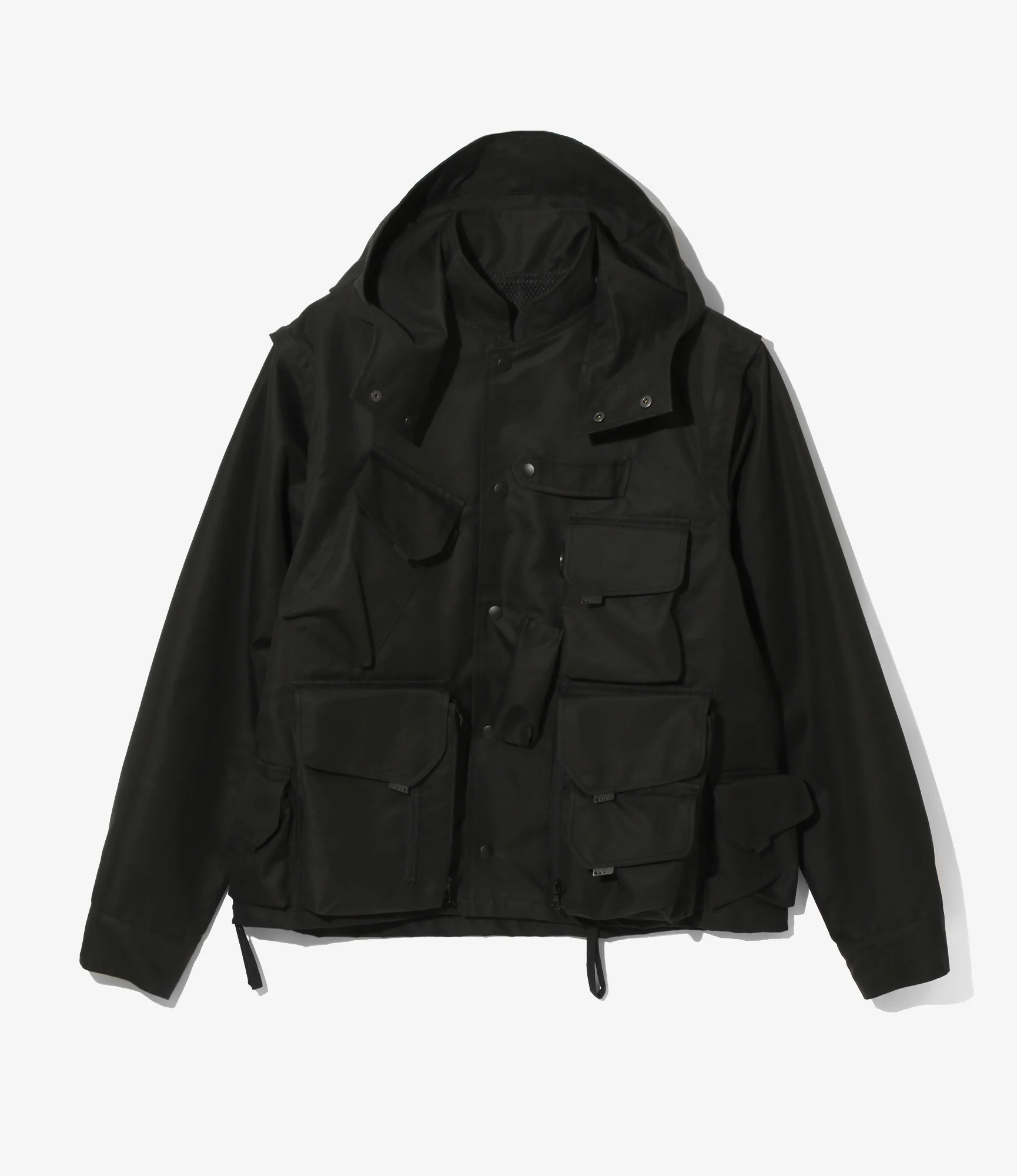 Tenkara Trout Parka - Black - C/PE Twill