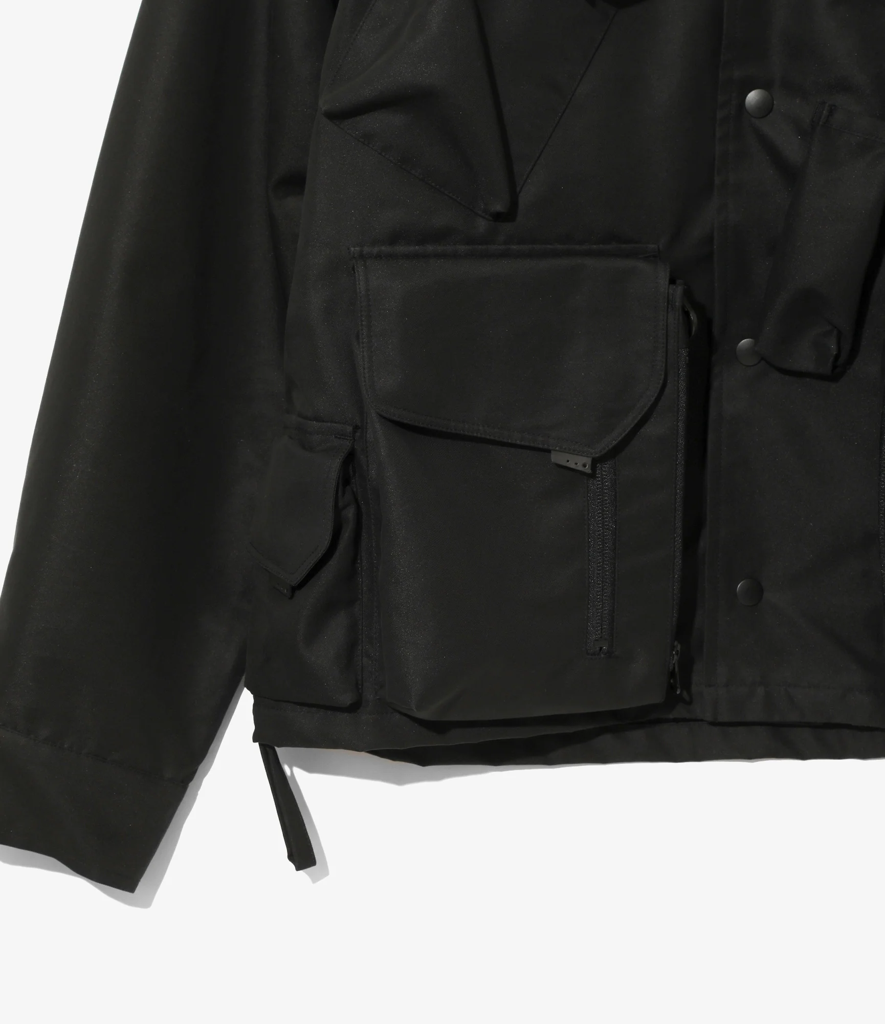 Tenkara Trout Parka - Black - C/PE Twill - Image 3