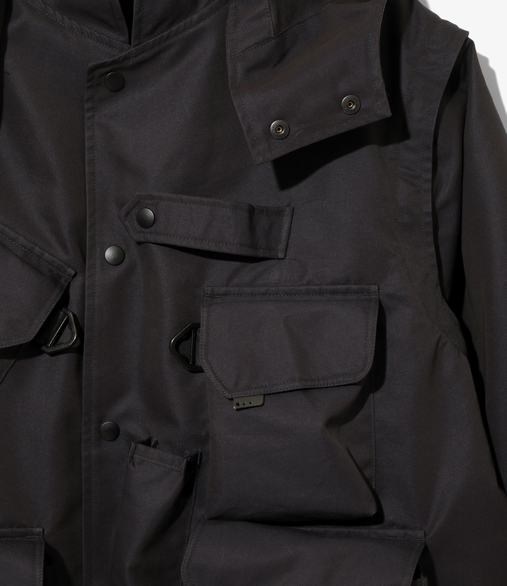 Tenkara Trout Parka - Grey - C/PE Twill - Image 2