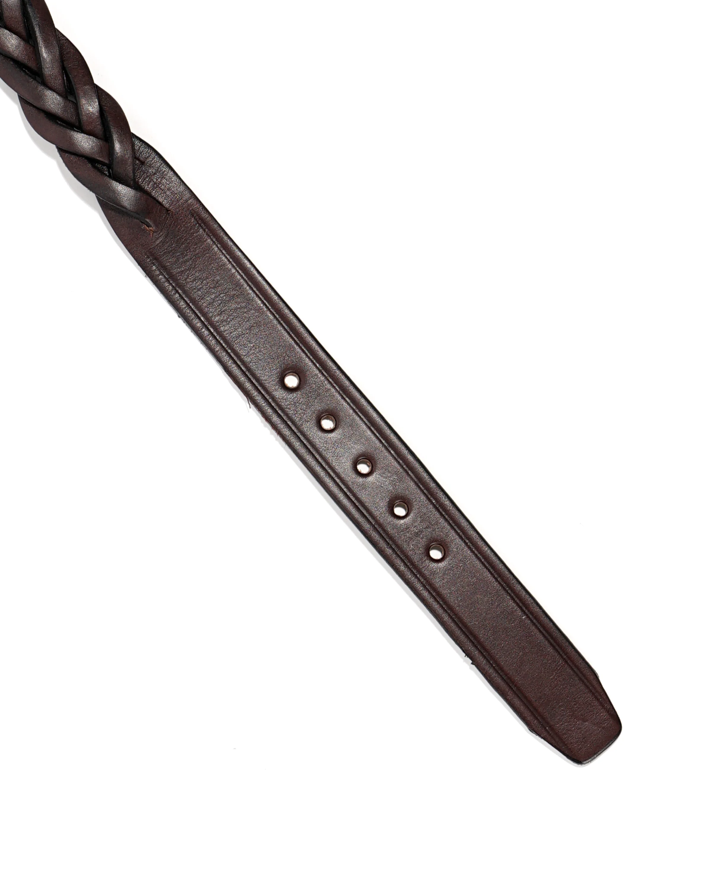 1 1/4" Braided Belt - Havana - Image 4
