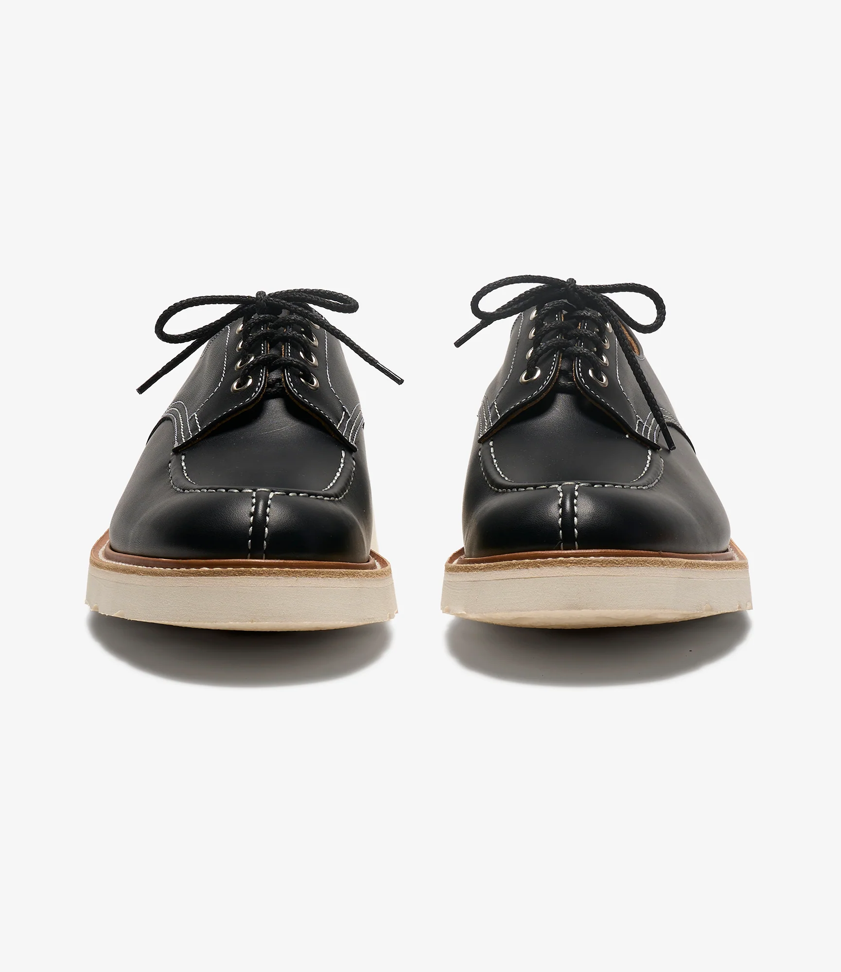Tricker's x EG - Black Hand Sewn Derby - Image 4