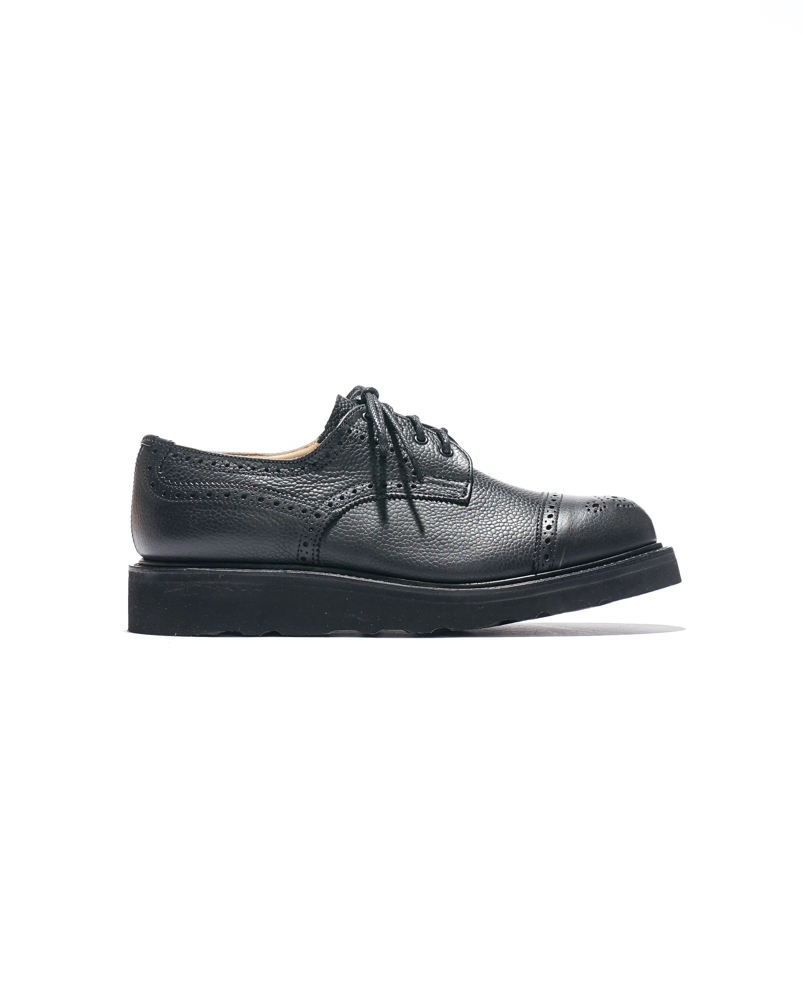 EG x Tricker's - Women's Asymmetric Gibson - Black - Olivvia SG - Morflex Sole - Image 3