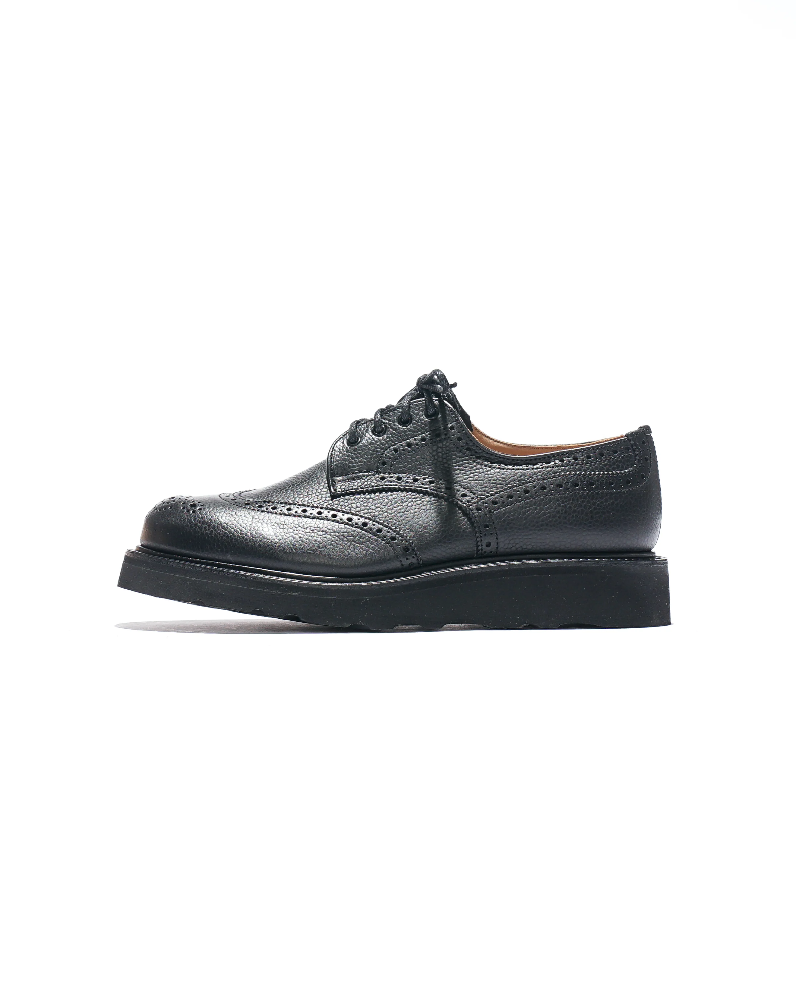 EG x Tricker's - Women's Asymmetric Gibson - Black - Olivvia SG - Morflex Sole - Image 4
