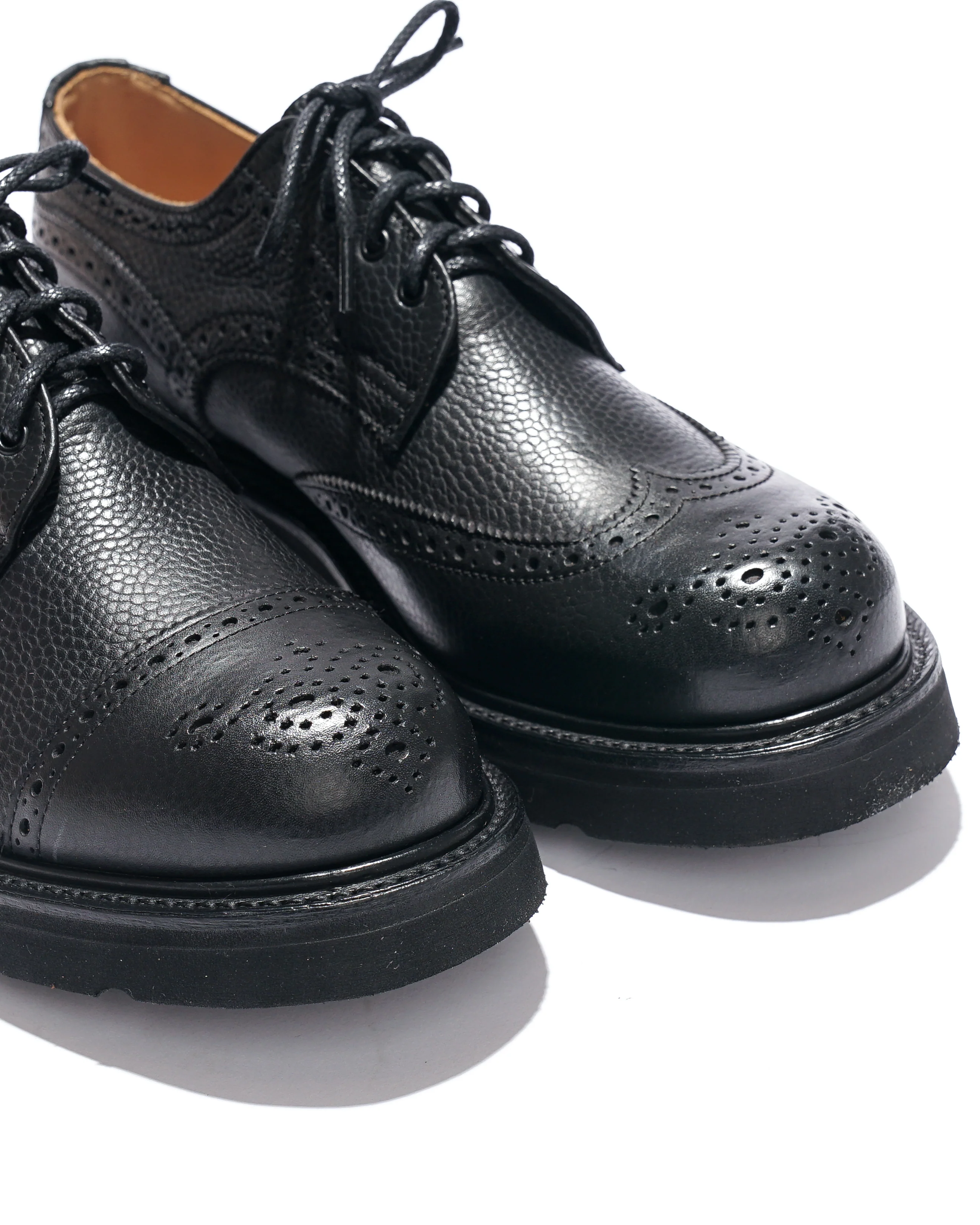 EG x Tricker's - Women's Asymmetric Gibson - Black - Olivvia SG - Morflex Sole - Image 8