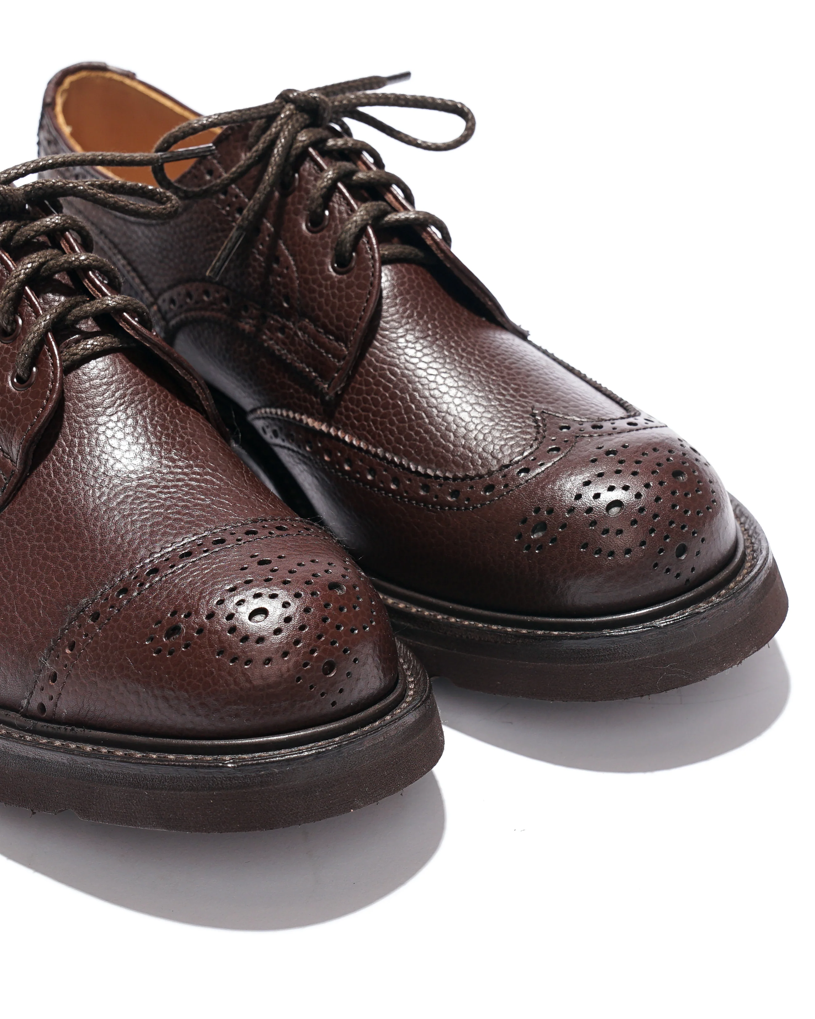 EG x Tricker's - Women's Asymmetric Gibson - Brown - Olivvia SG - Morflex Sole - Image 8