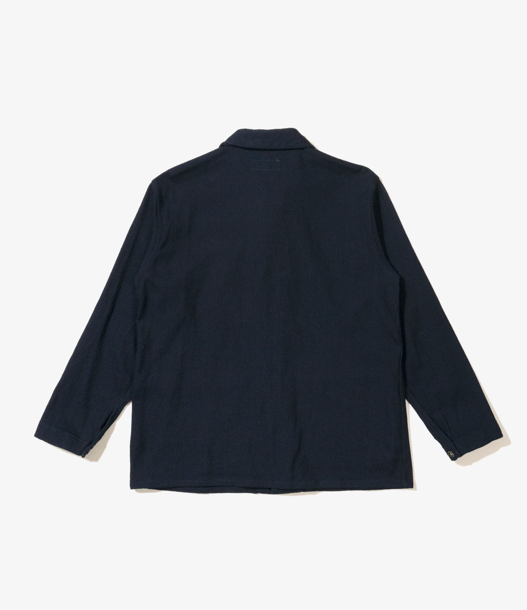 Utility Jacket - Dk. Navy Cotton Heavy Basketweave - Image 2