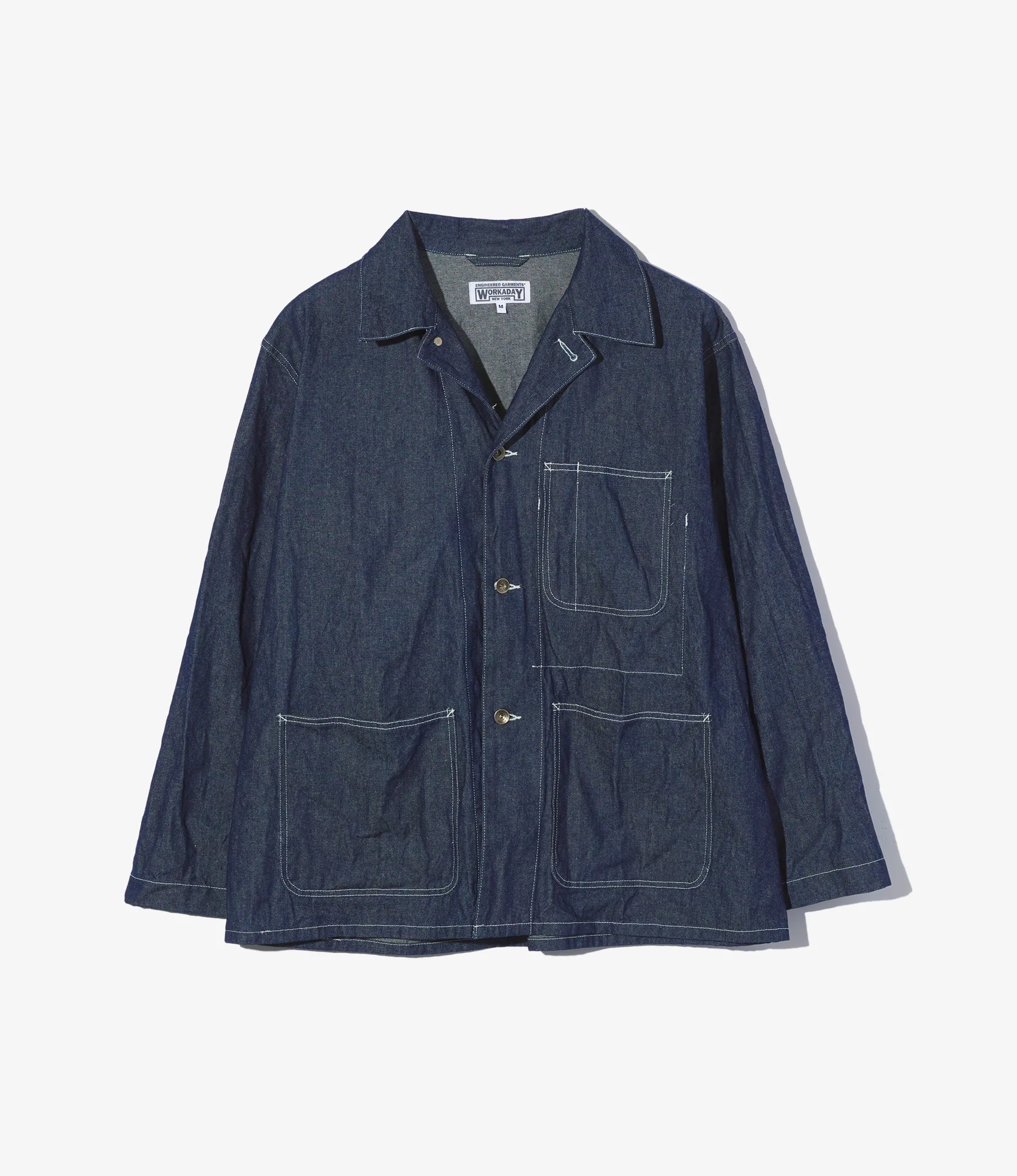 Utility Jacket - Indigo Industrial 8oz Denim