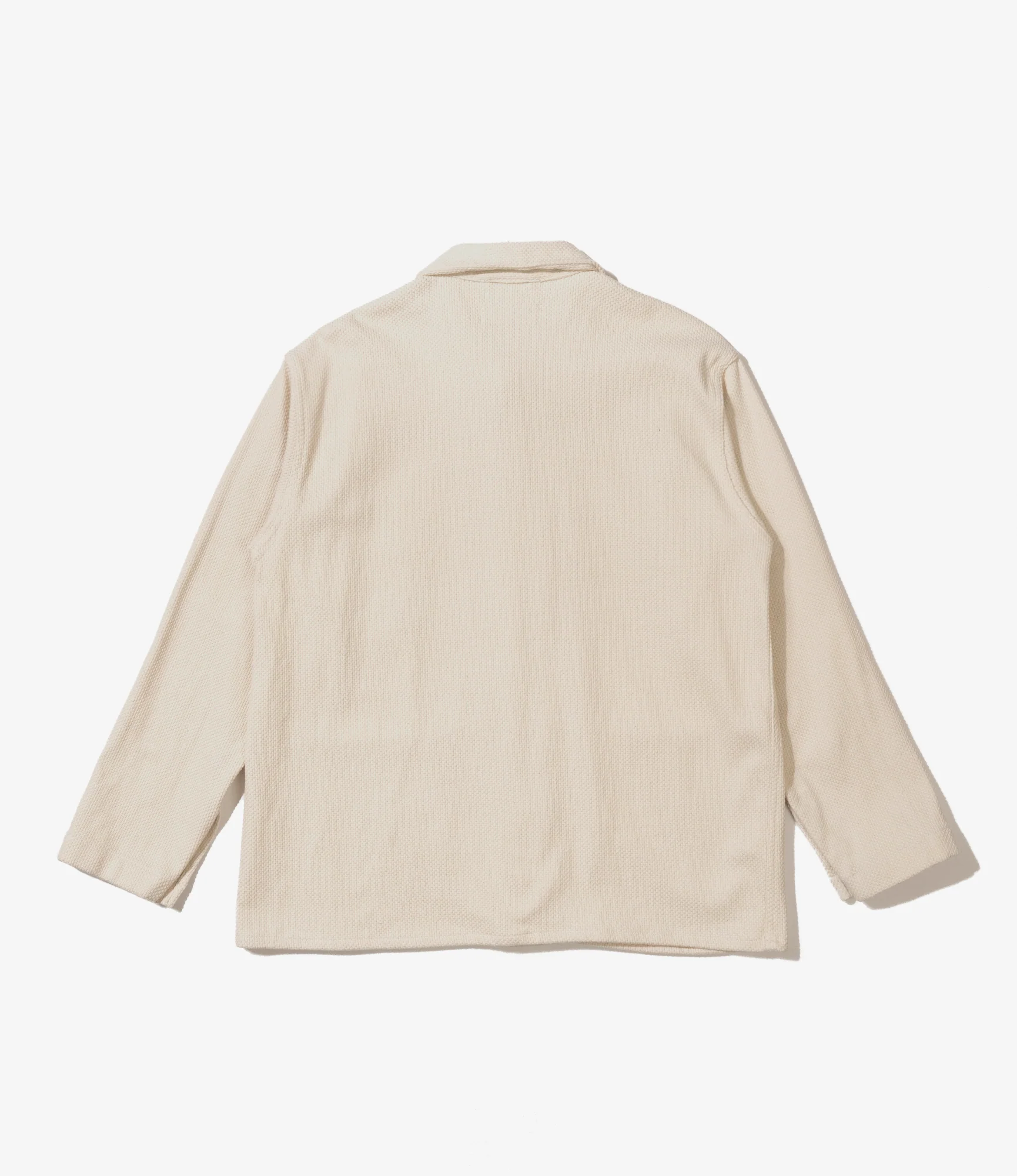 Utility Jacket - Natural Cotton Heavy Basketweave - Image 2