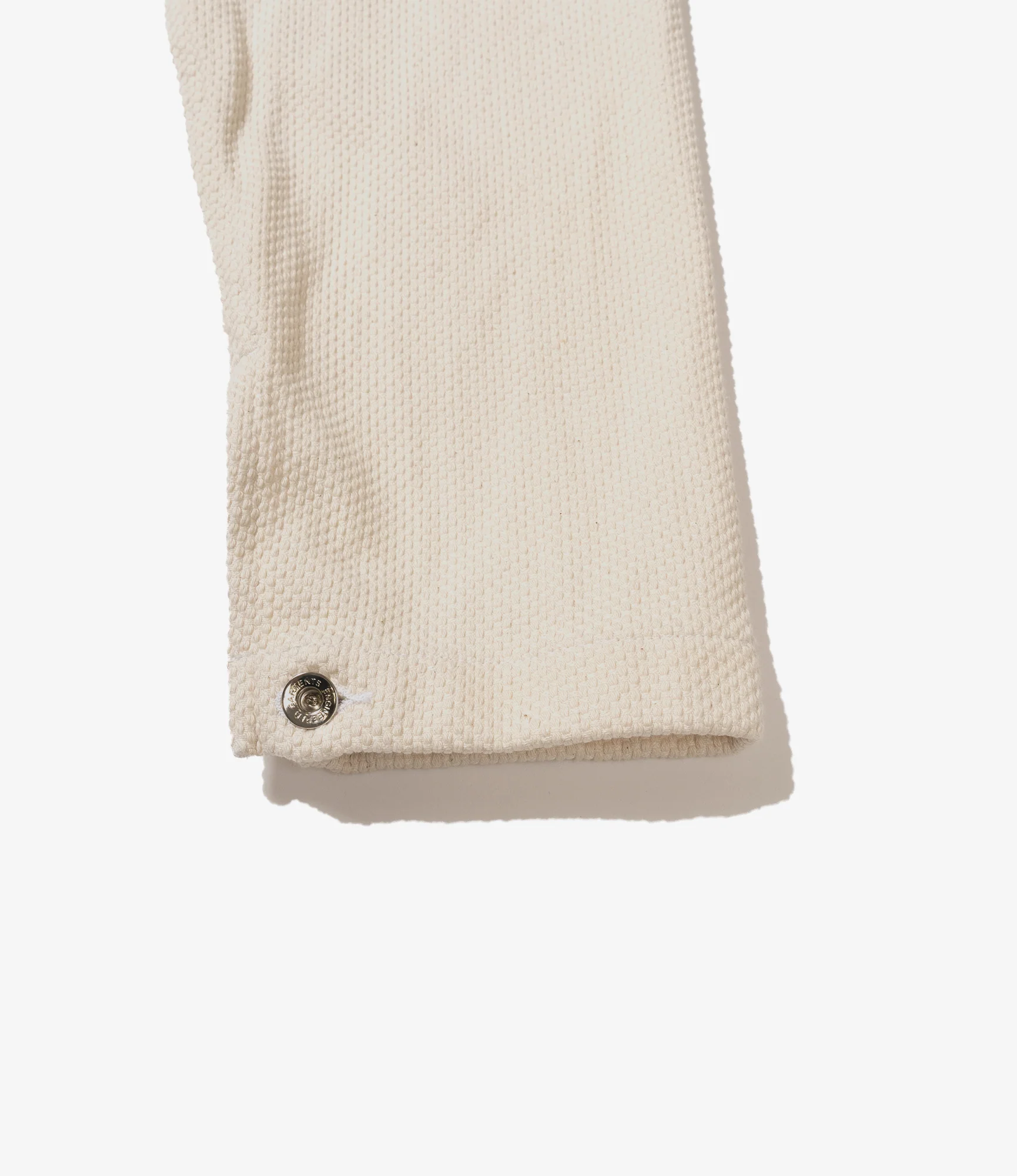 Utility Jacket - Natural Cotton Heavy Basketweave - Image 4