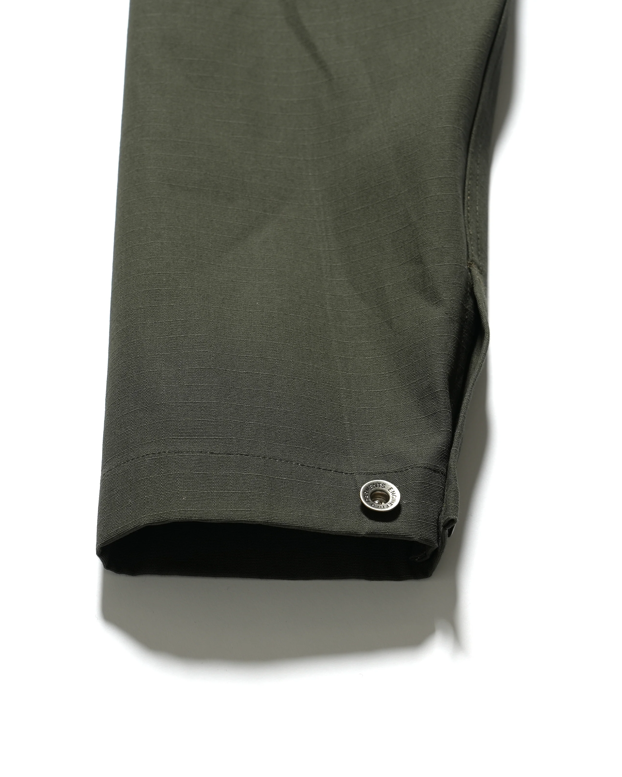 Utility Jacket - Olive Heavyweight Cotton Ripstop - Image 3