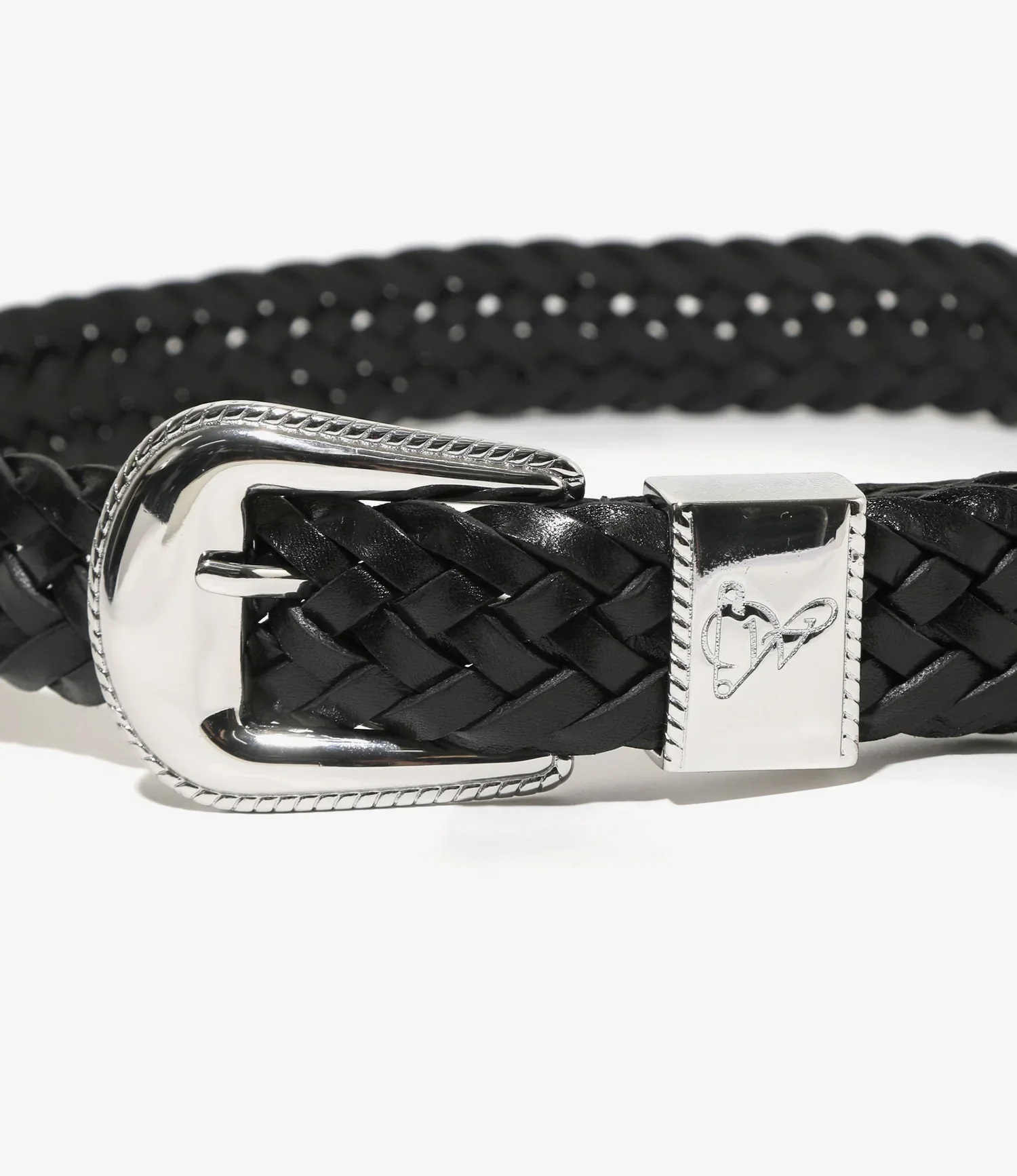 Wing Tip 5-Ply Belt 2 Loops - Regular - Black - Image 2