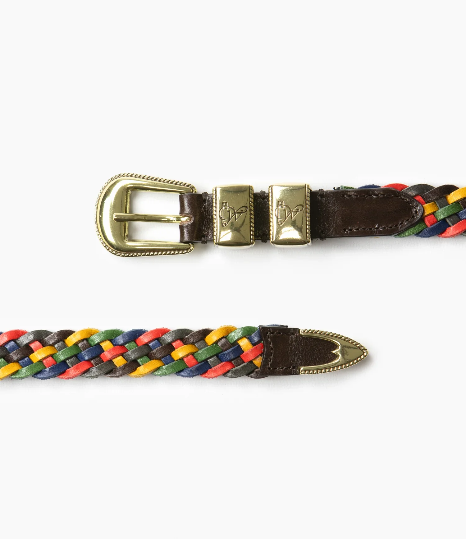 Wing Tip 5-Ply Belt 2 Loops - Regular - Bright Multi - Image 2