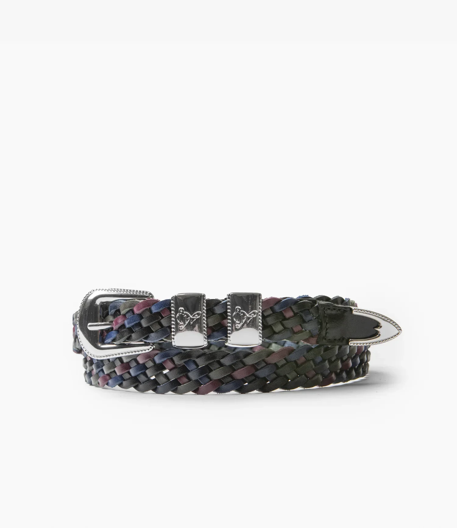 Wing Tip 5-Ply Belt 2 Loops - Regular - Dark Multi