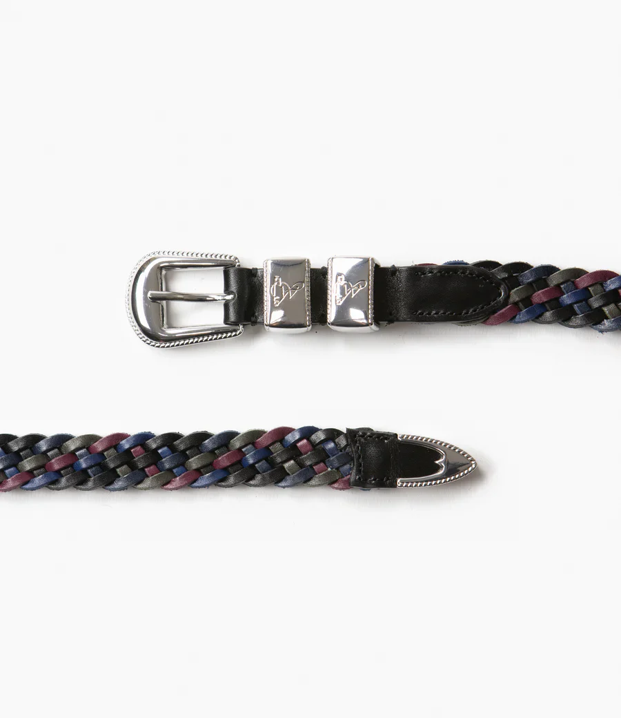 Wing Tip 5-Ply Belt 2 Loops - Regular - Dark Multi - Image 2