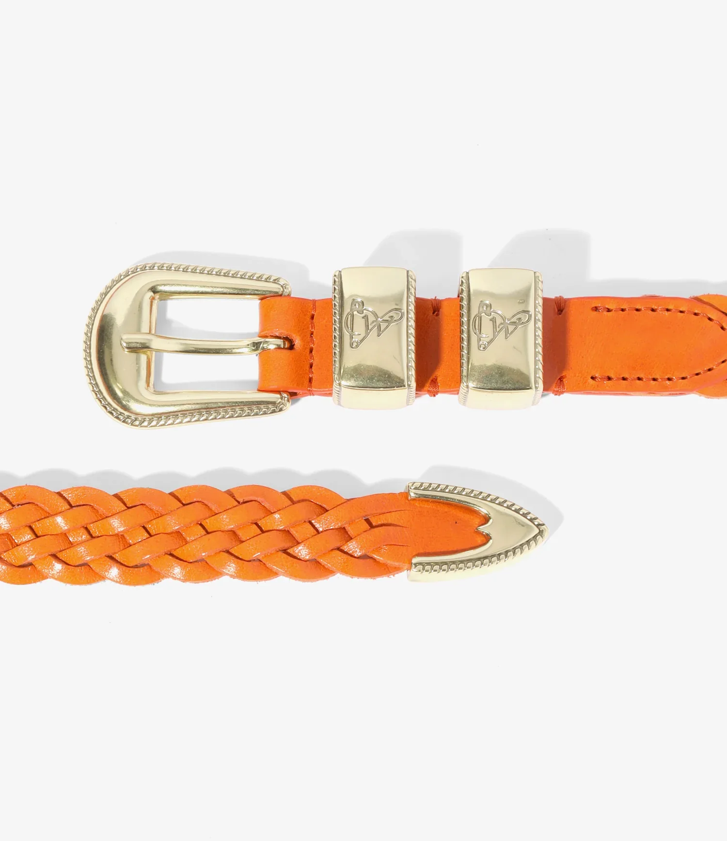 Wing Tip 5-Ply Belt 2 Loops - Regular - Orange - Image 2