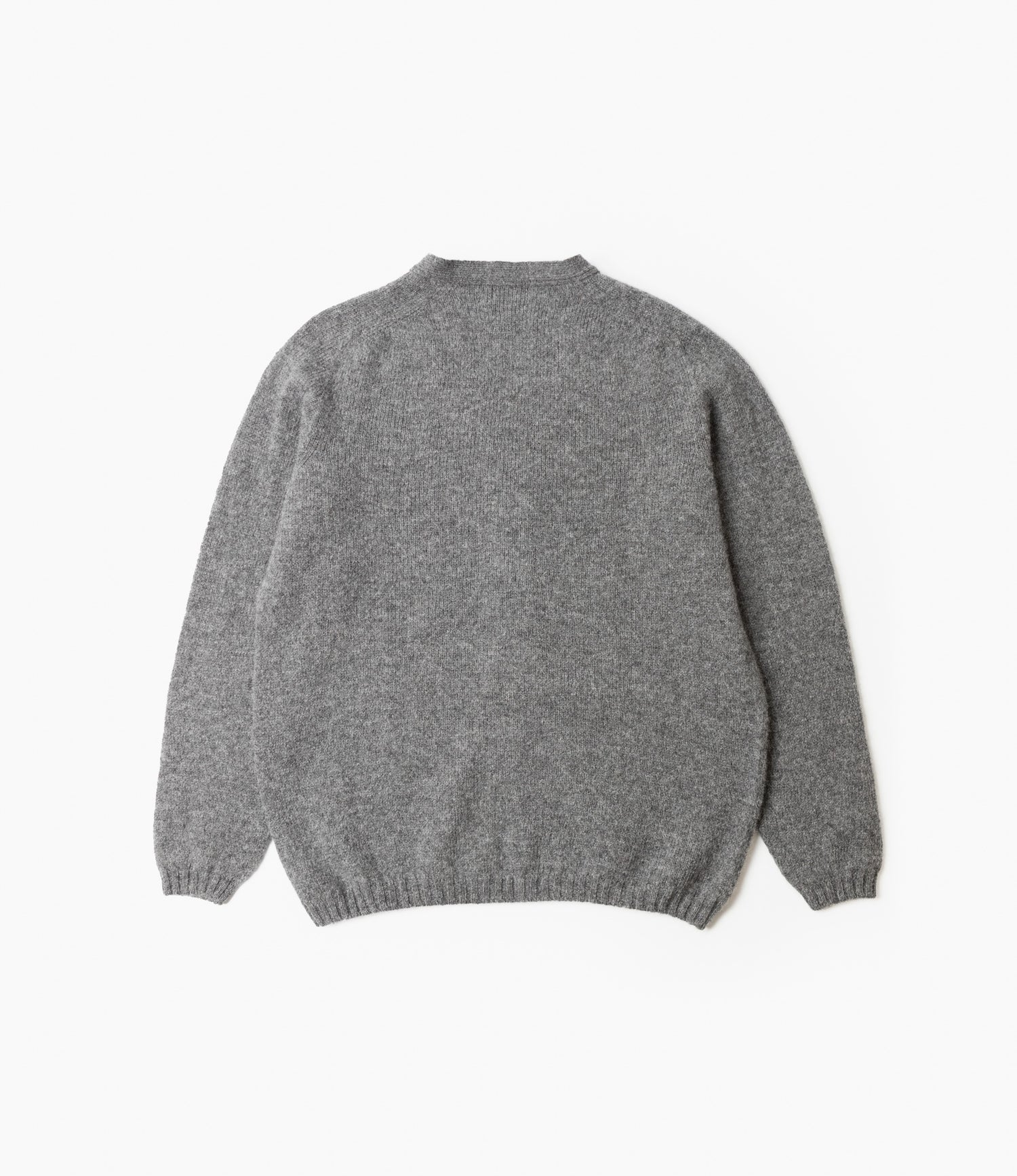 Fisherman Cardigan - Basalt - Shetland Wool - Image 5