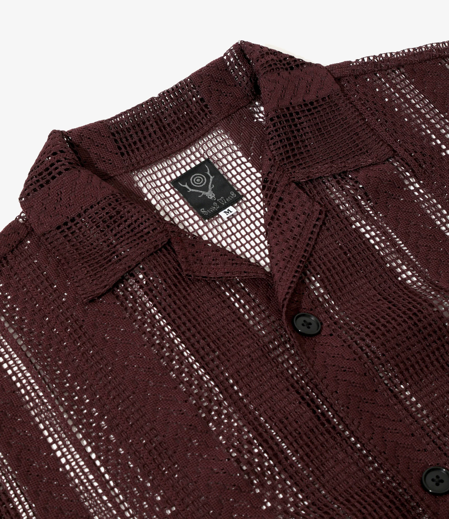 Women's Cabana Shirt -Dk. Purple - Poly Lace Jq. - Image 2