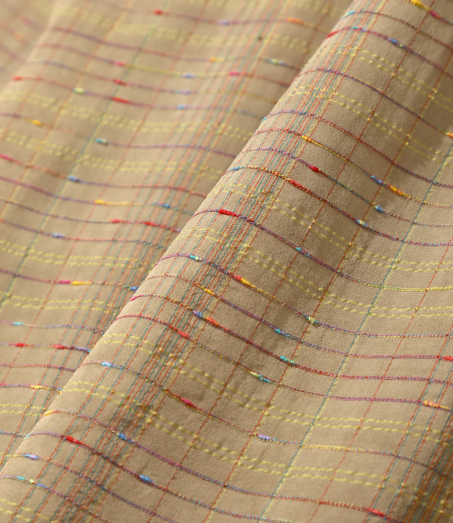 Women's H.D. Pant - Taupe - Ring Knot Plaid - Image 4