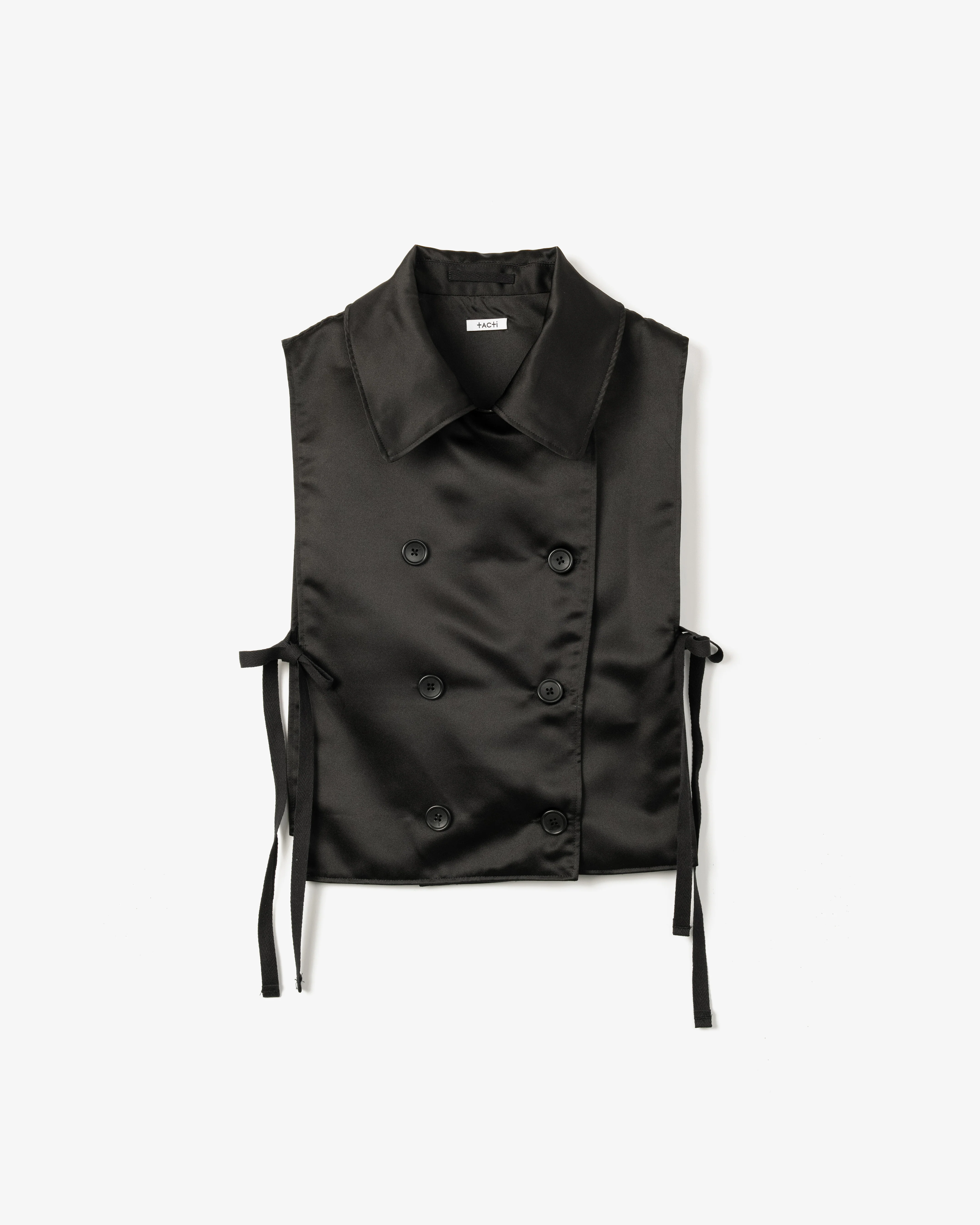 Women's Pea Dress - Black Mystique Satin - Image 6
