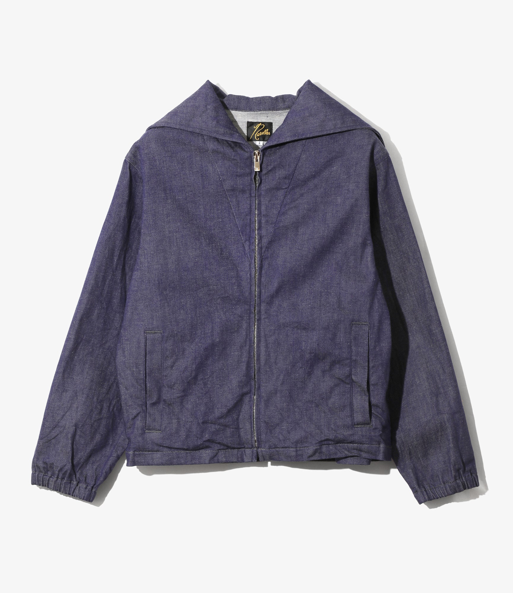 Women's Sailor Jacket - Indigo - 8oz Stretch Denim