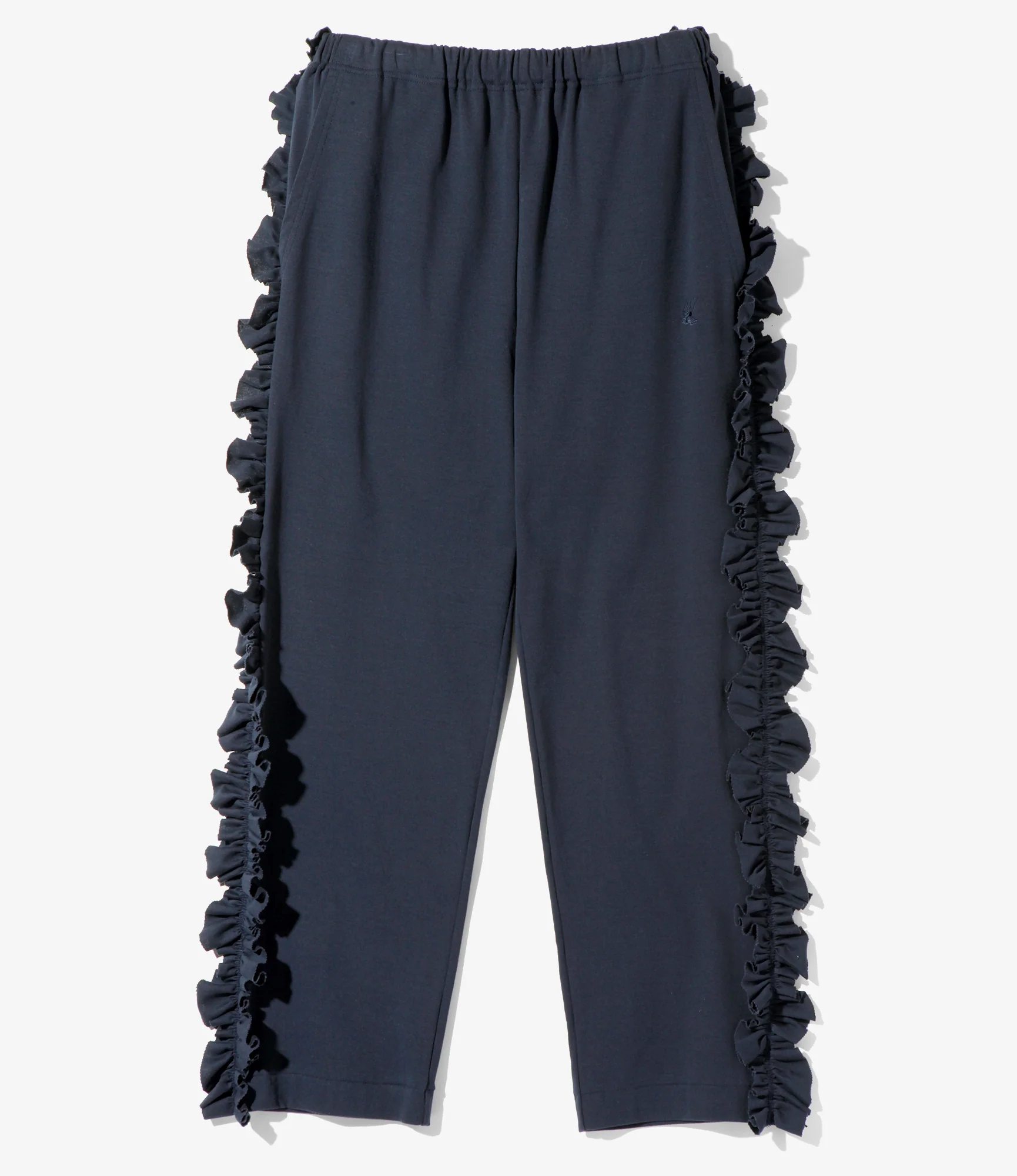 Women's Swallow Frill Side Pant - Navy