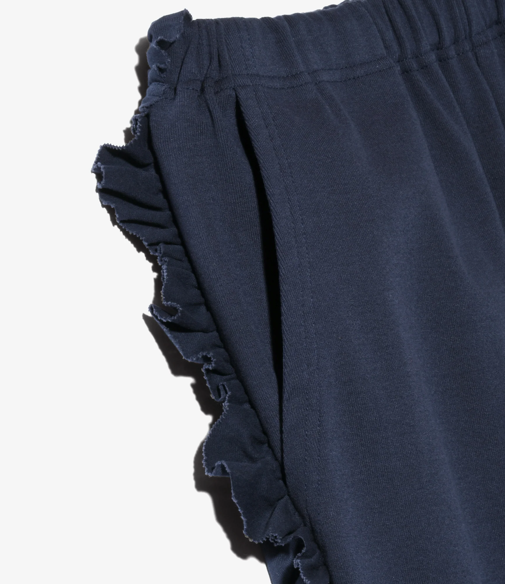 Women's Swallow Frill Side Pant - Navy - Image 4
