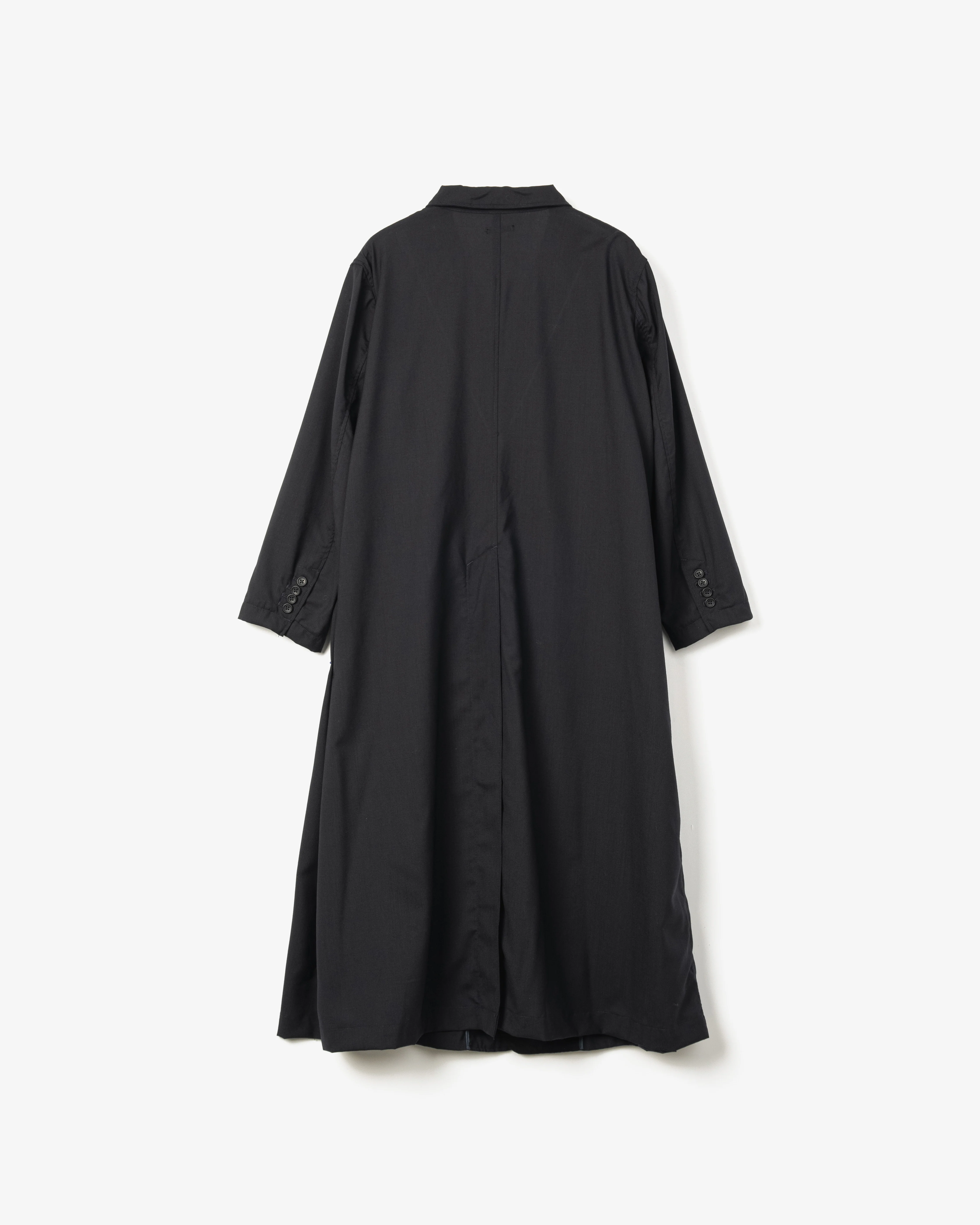 Women's Tux Dress - DK. Navy Tropical Wool - Image 2