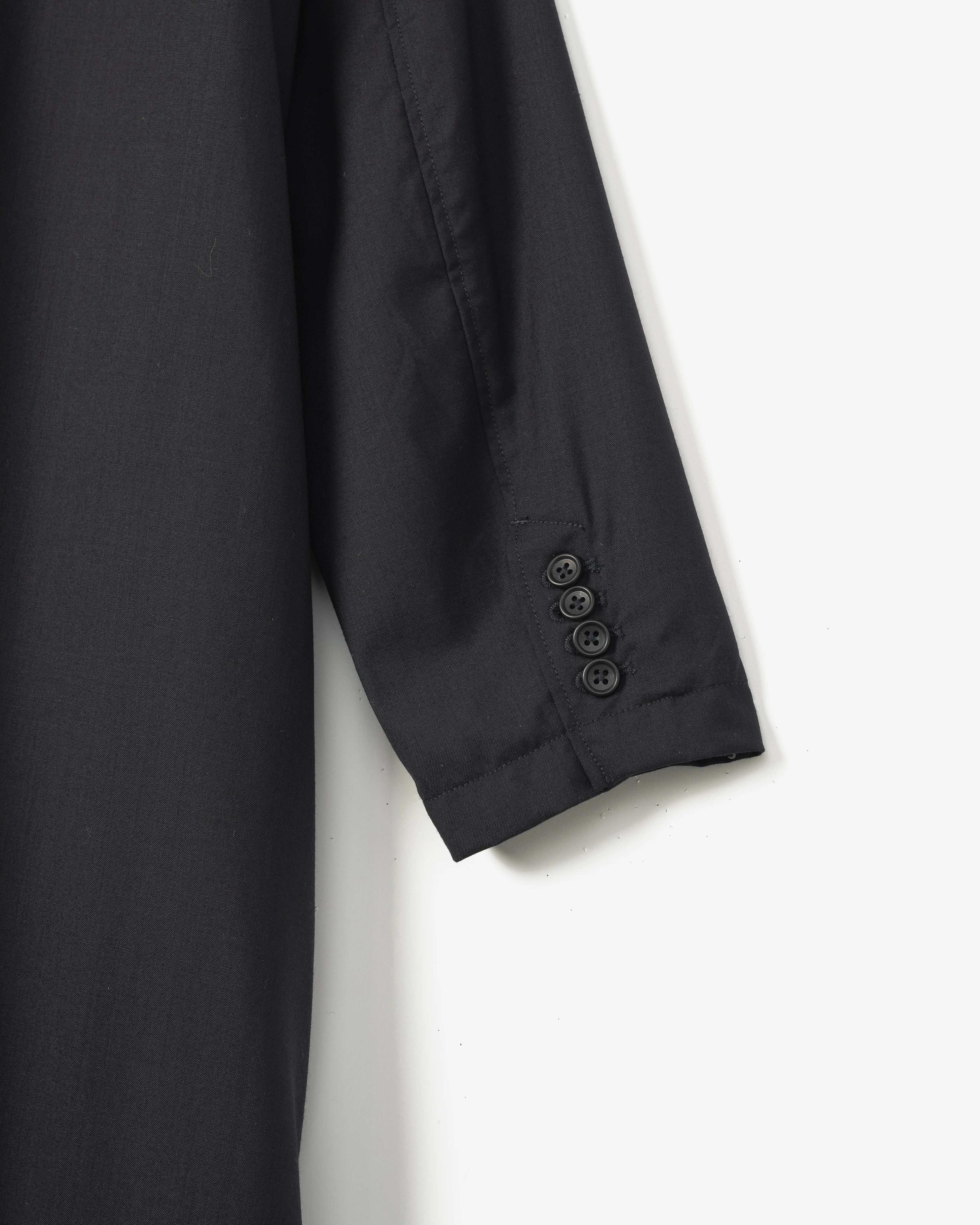 Women's Tux Dress - DK. Navy Tropical Wool - Image 4