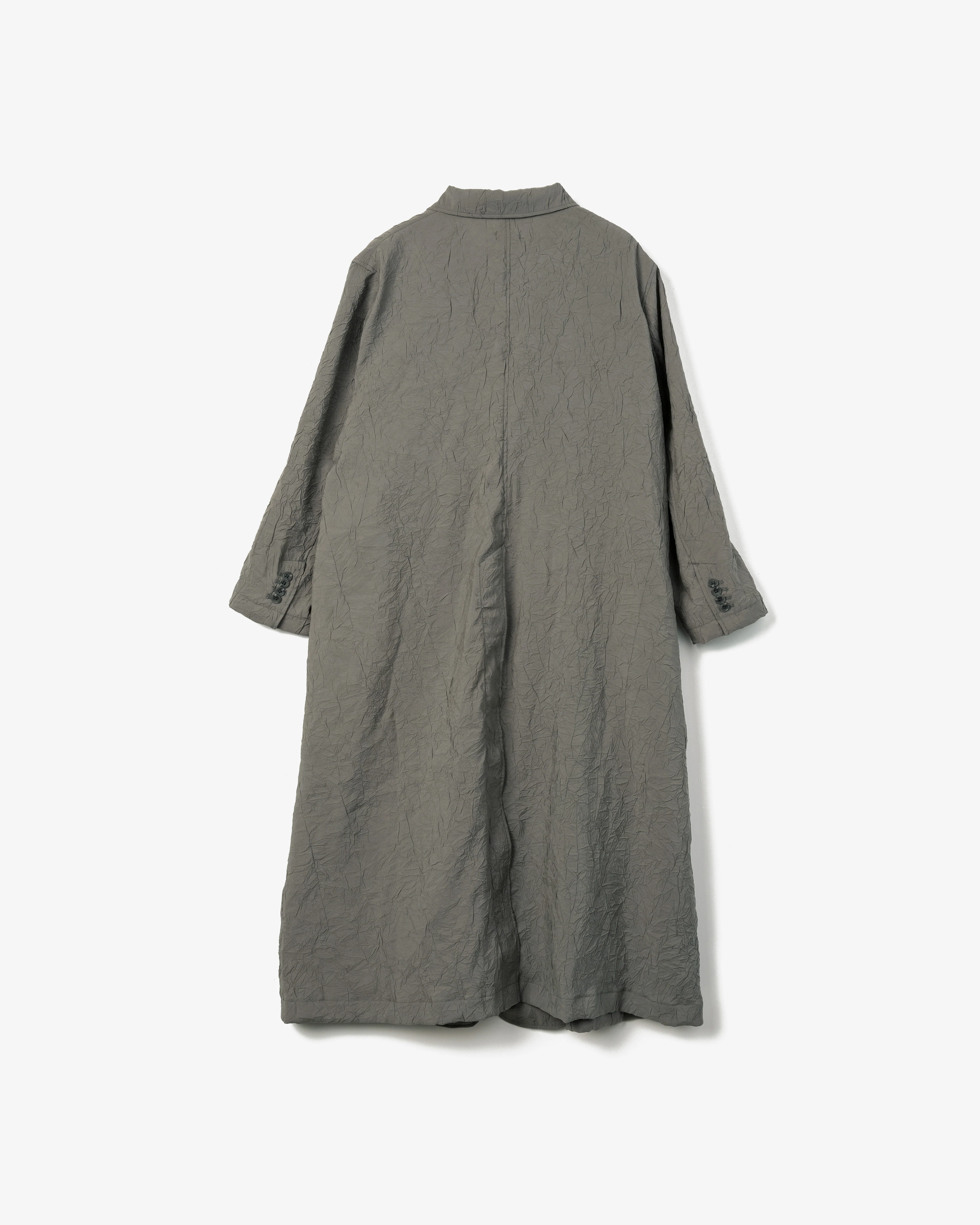 Women's Tux Dress - Grey Crushed Modal Poly - Image 2
