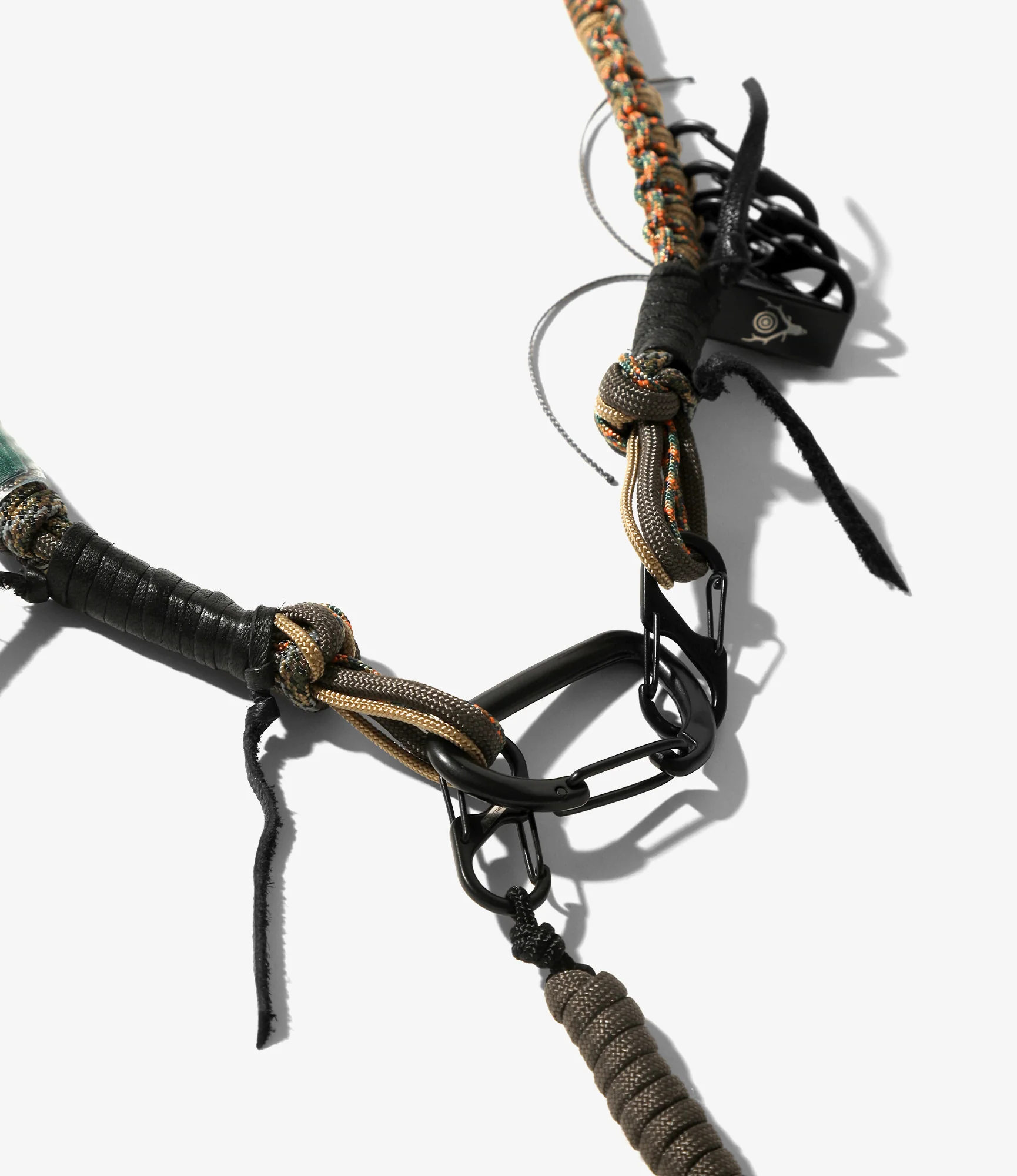 S2W8 x B:TOGETHER Lanyard - Assort. - 52" Rope Para Cord with Deerskin Trimming - Image 2