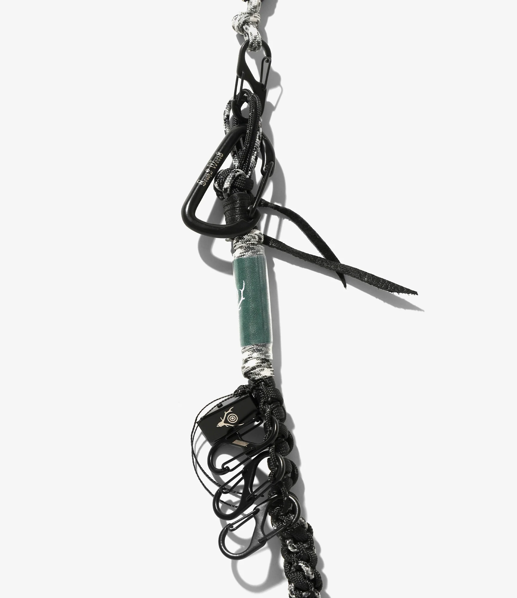 S2W8 x B:TOGETHER Lanyard - Assort. - 32" Rope Para Cord with Deerskin Trimming - Image 2